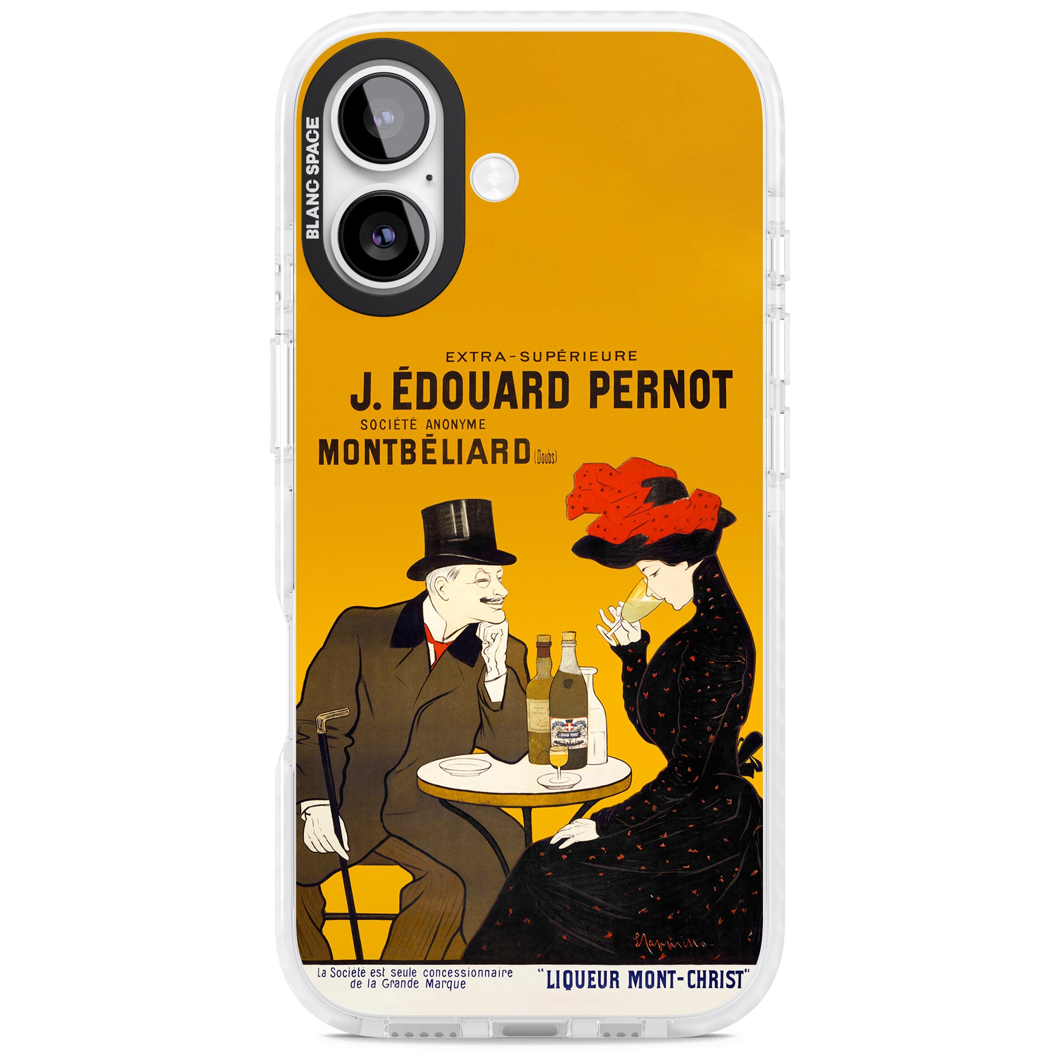 Absinthe, J.Edouard Pernot Poster iPhone 17 Impact Pro Clear Phone Case