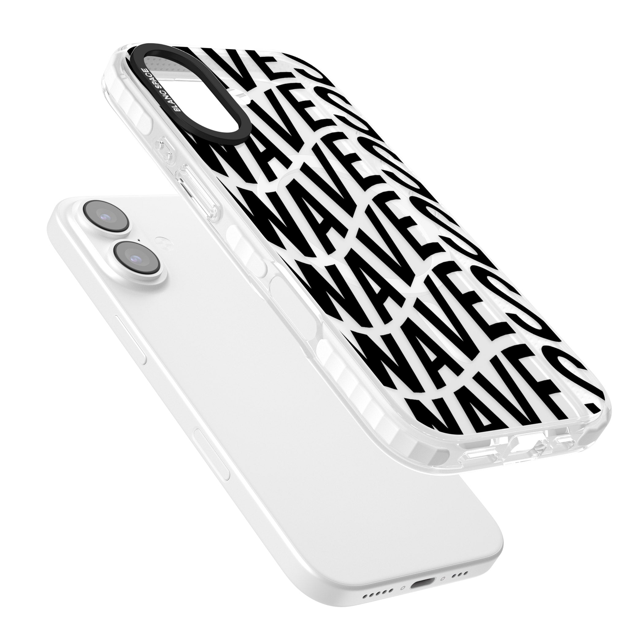 Waves iPhone 17 Impact Pro Clear Phone Case Colours
