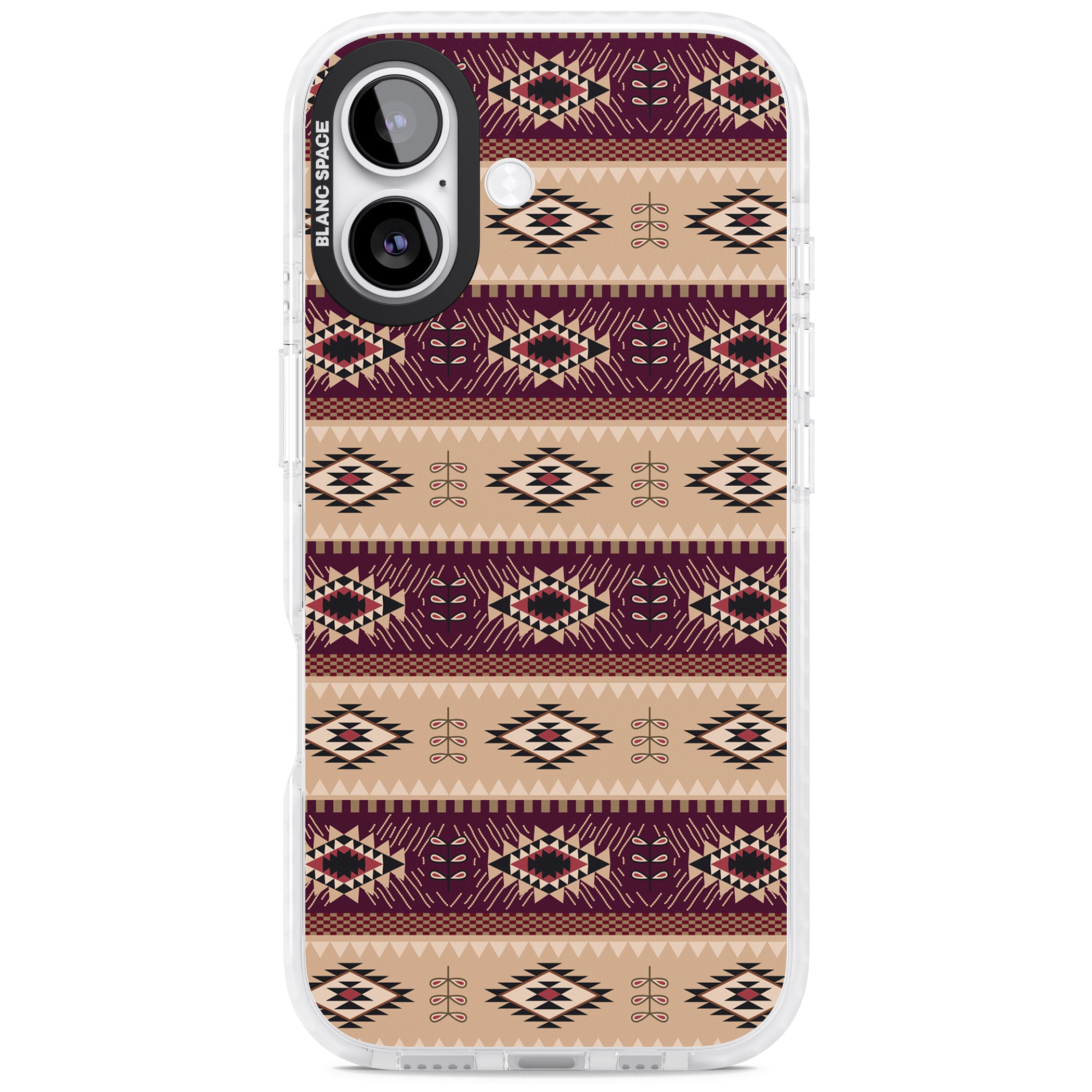 Western Poncho iPhone 17 Impact Pro Clear Phone Case