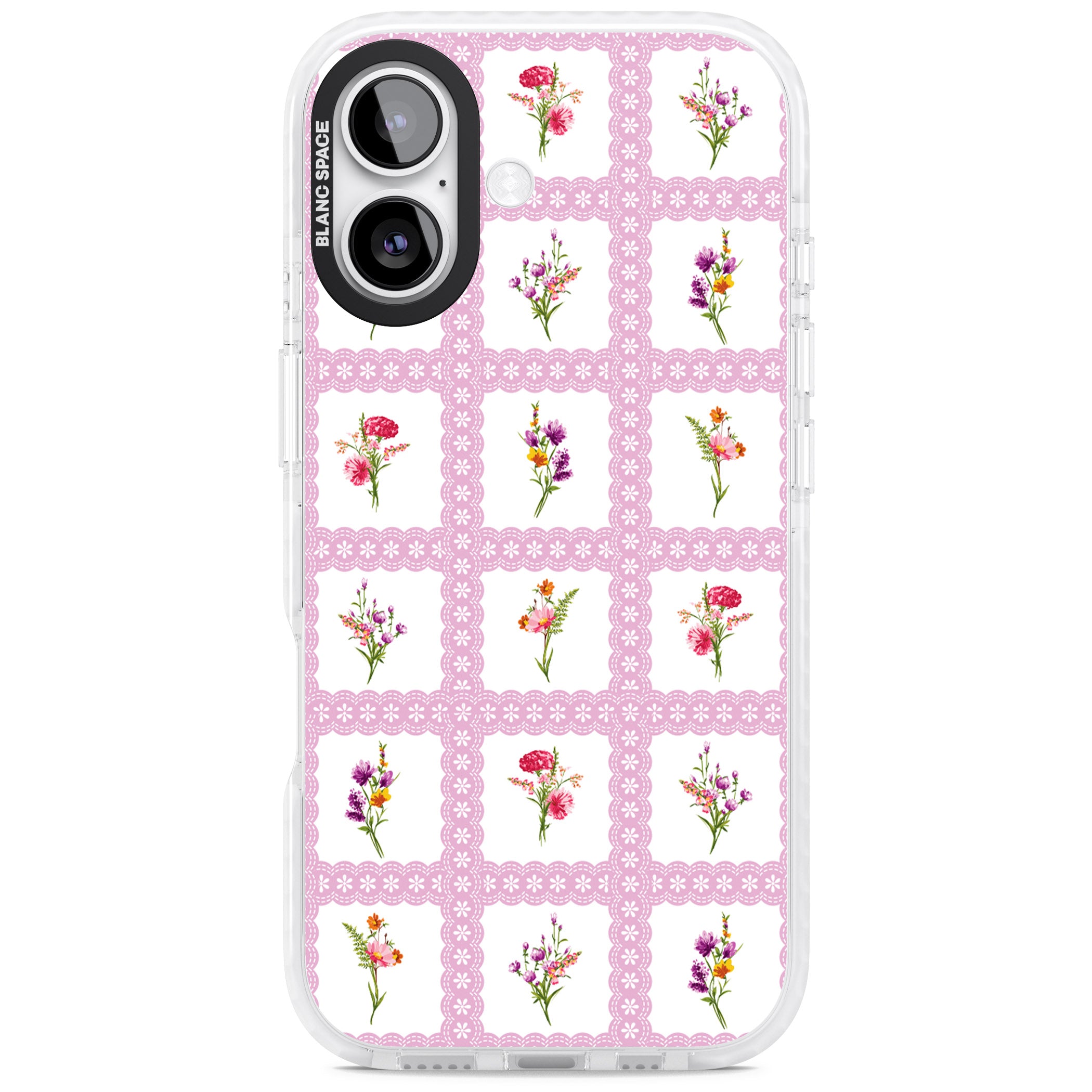 Wildflower Windows iPhone 17 Impact Pro Clear Phone Case