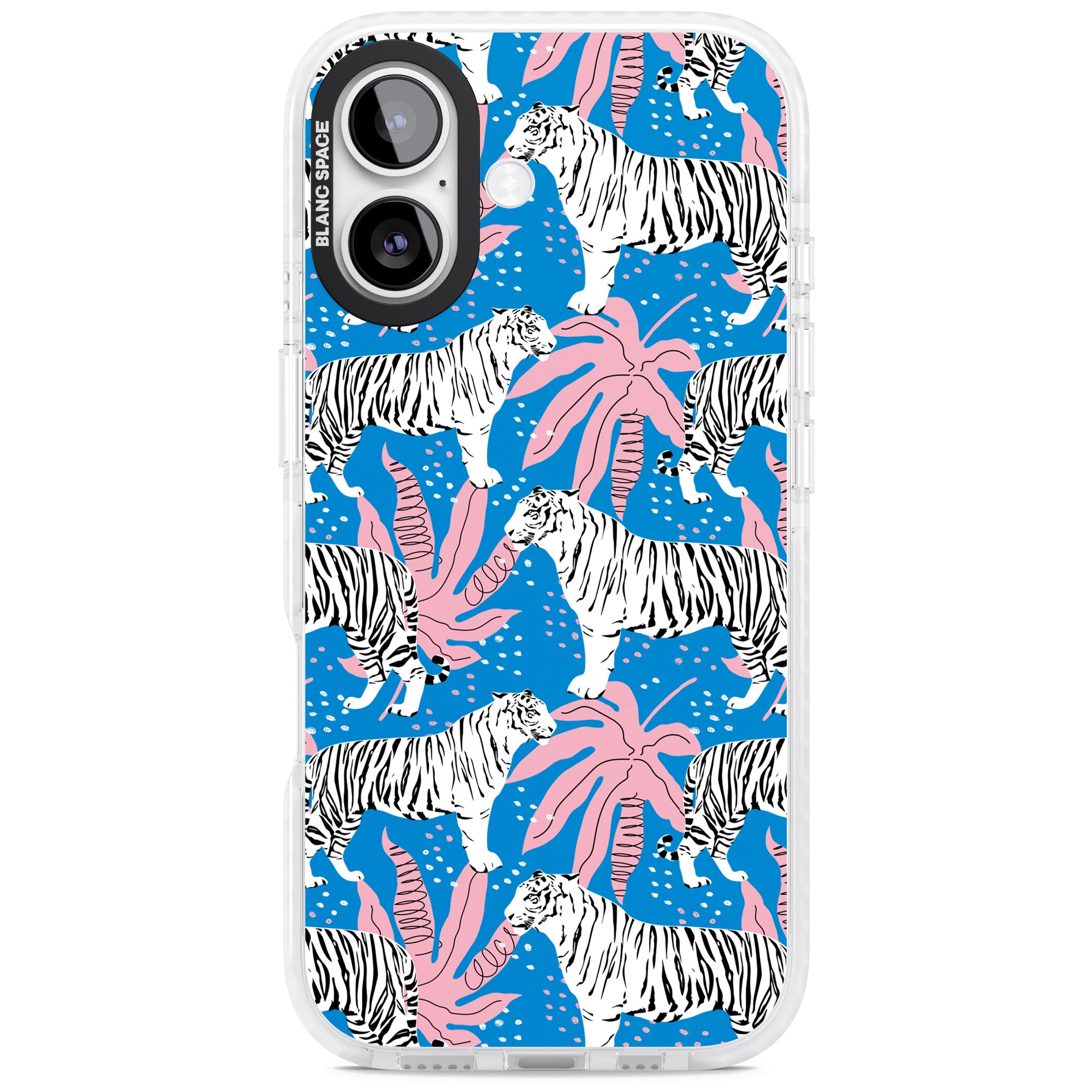 Bengal Blues iPhone 17 Impact Clear Phone Case