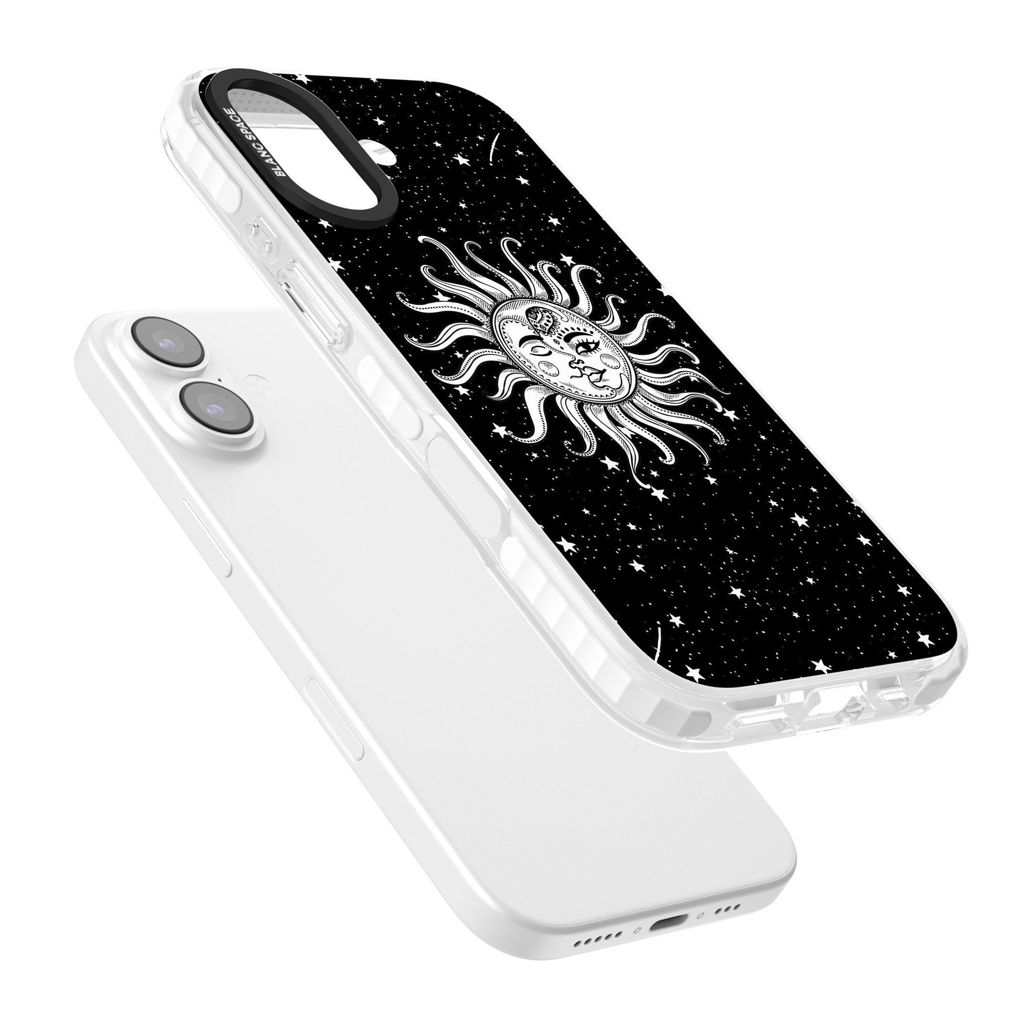 Mystic Sun Moon iPhone 17 Impact Clear Phone Case Colours