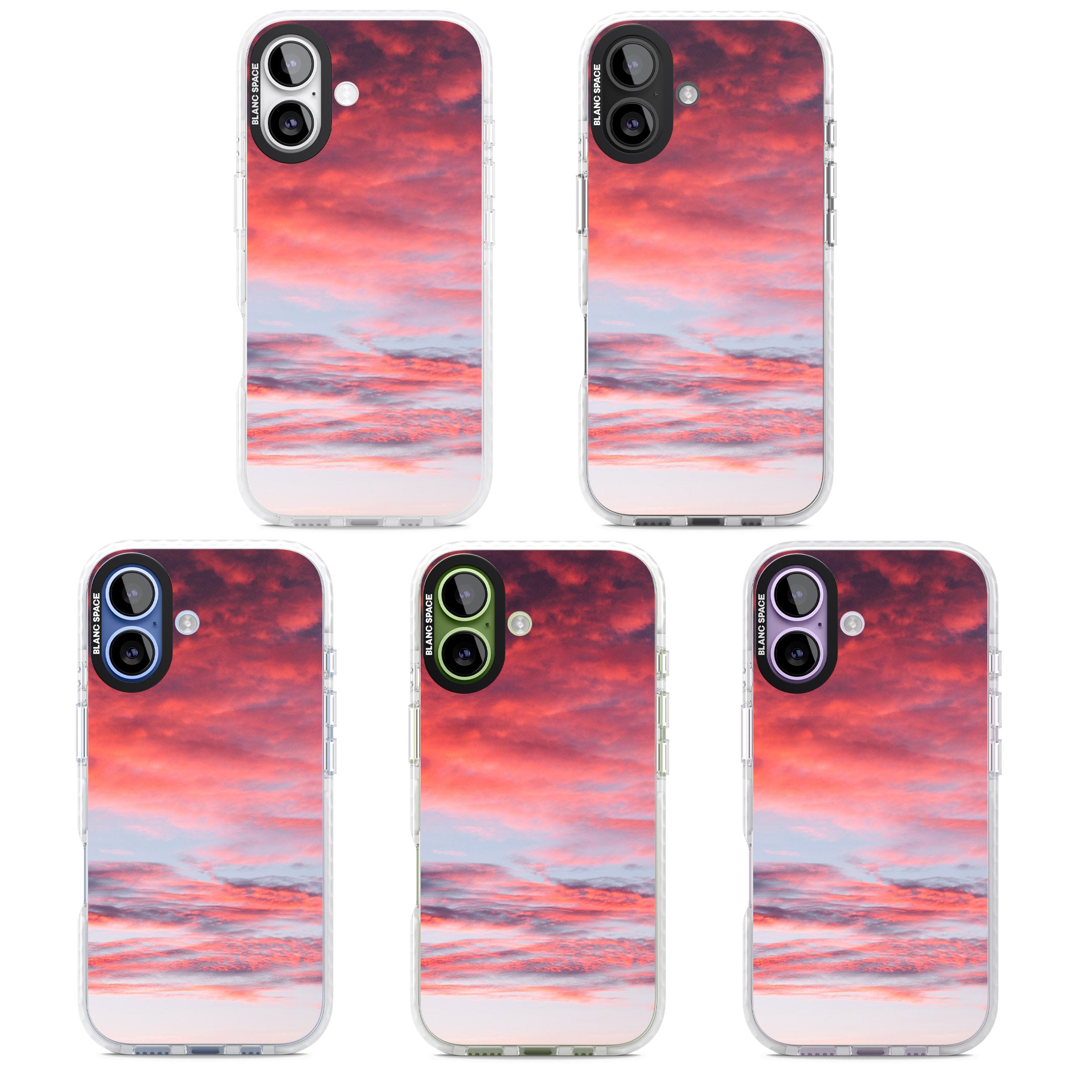 Sunset Skies iPhone 17 Impact Clear Phone Case APT Impact Protection
