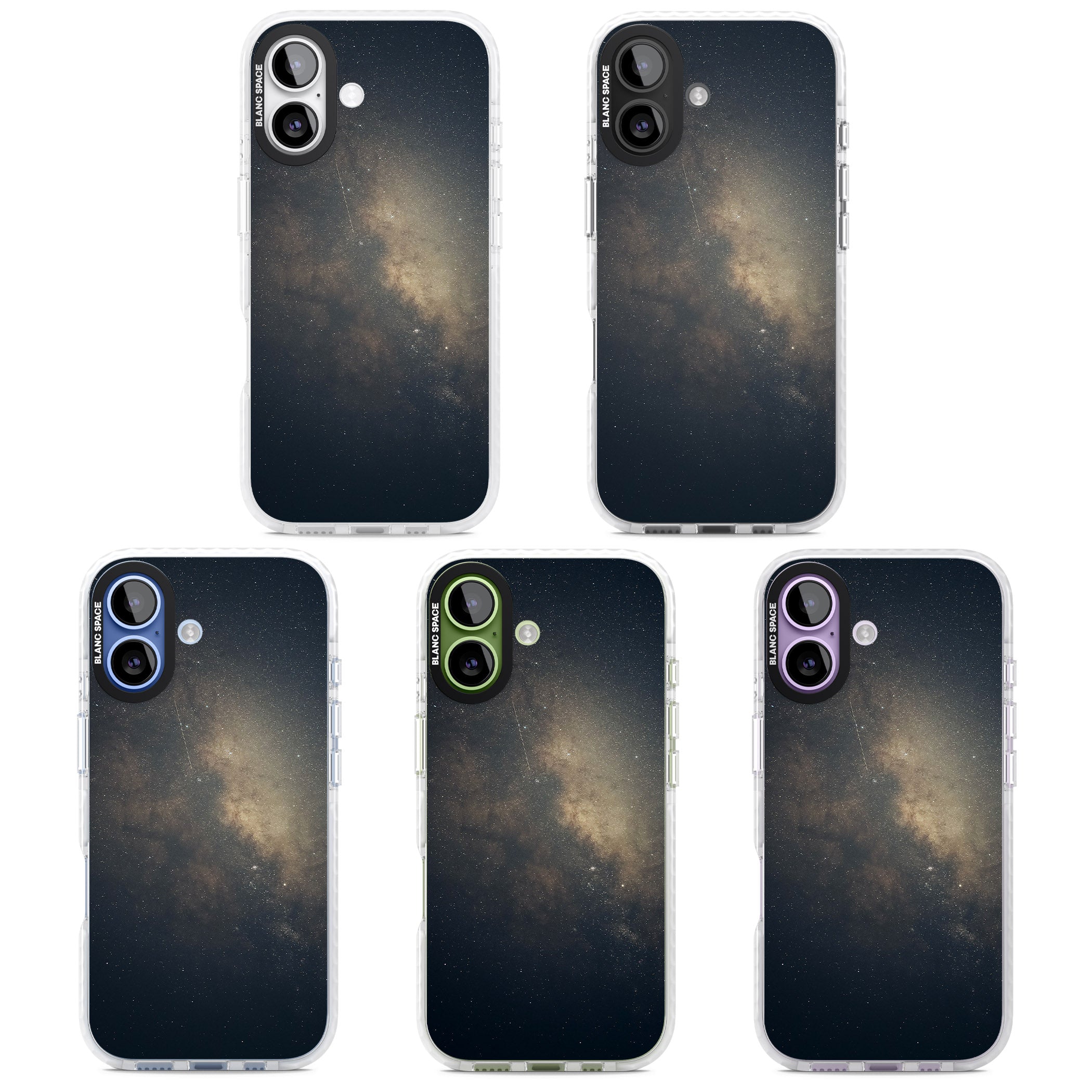 Cosmic Night Sky iPhone 17 Impact Clear Phone Case APT Impact Protection