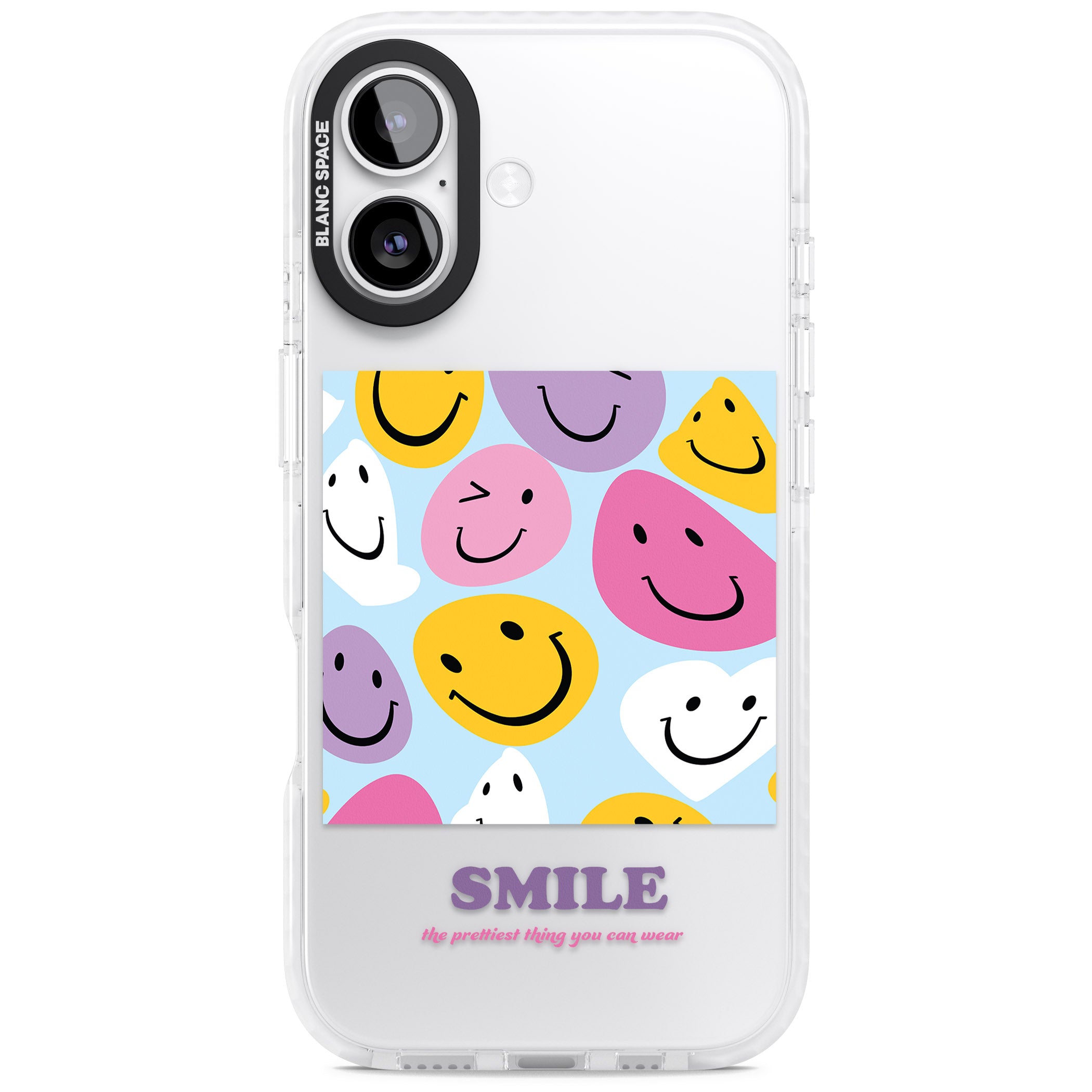 A Smile iPhone 17 Impact Clear Phone Case