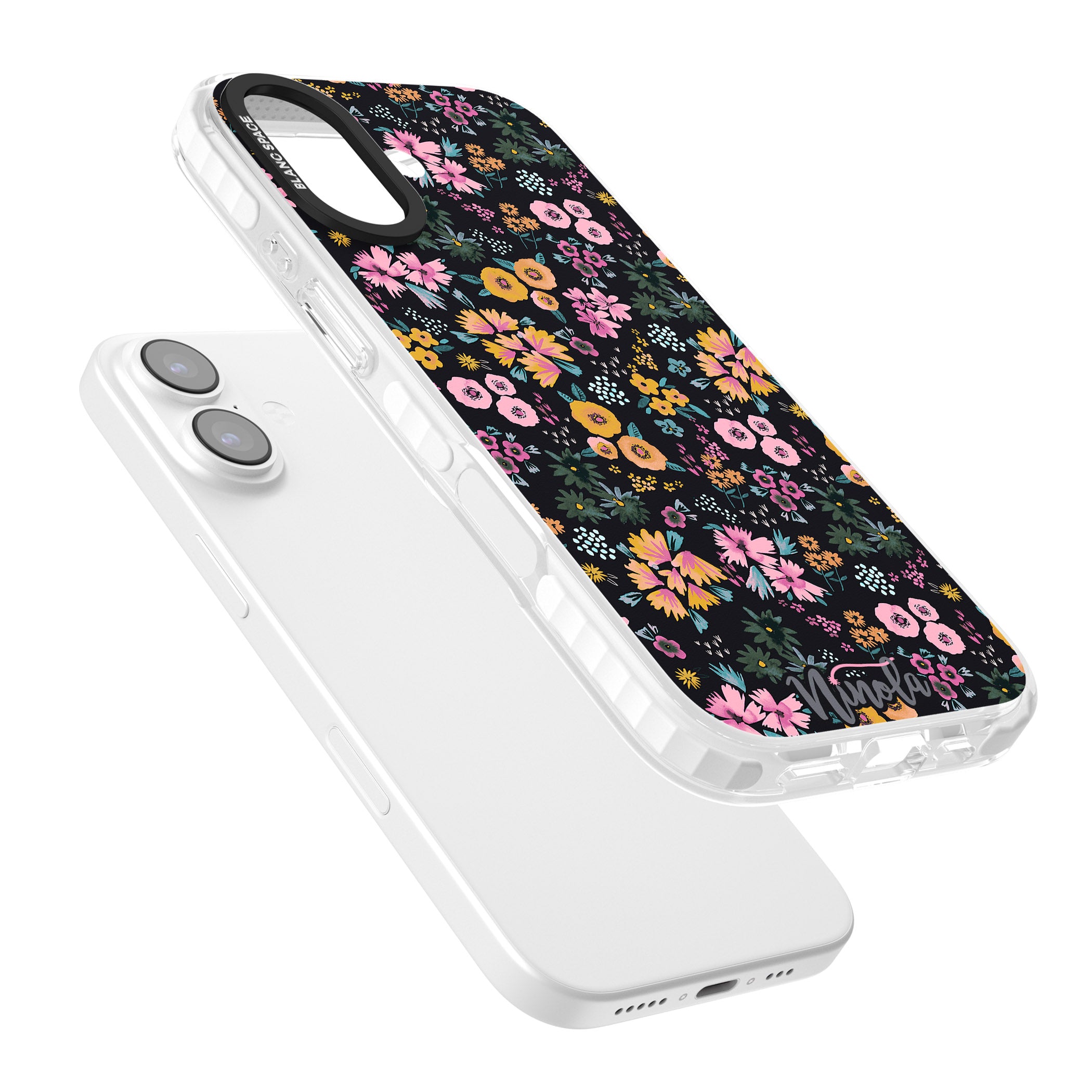 Blossom Field iPhone 17 Impact Clear Phone Case Colours