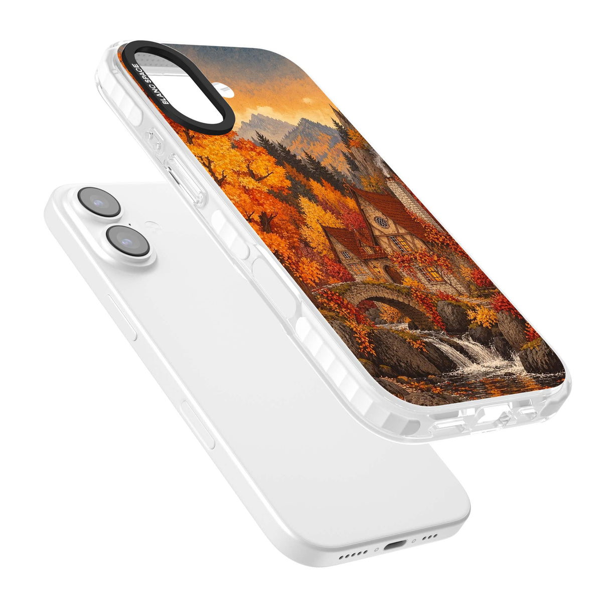 Auburn Cottage iPhone case | Black Impact case for iPhone 17