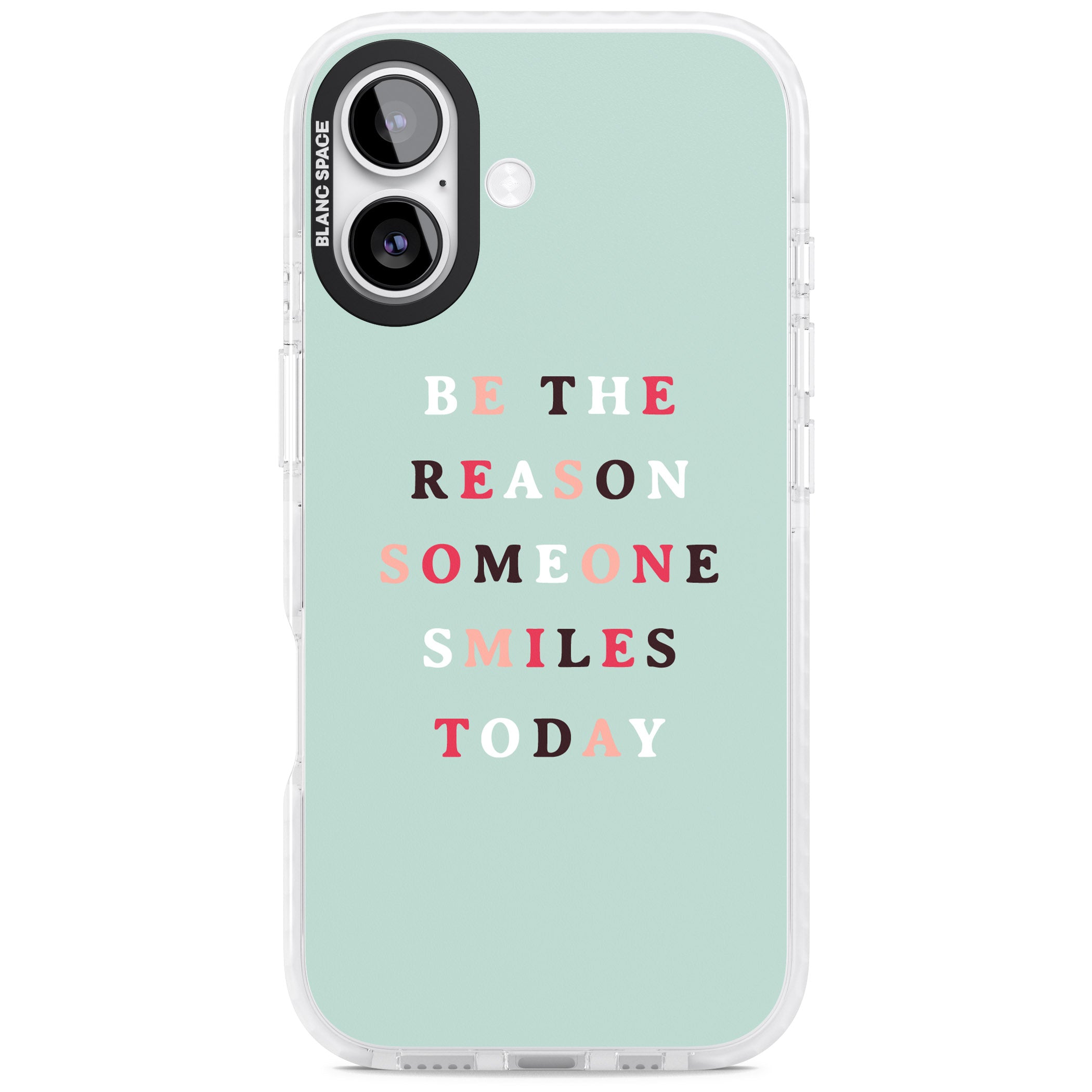 Be The Reason Quote iPhone 17 Impact Clear Phone Case