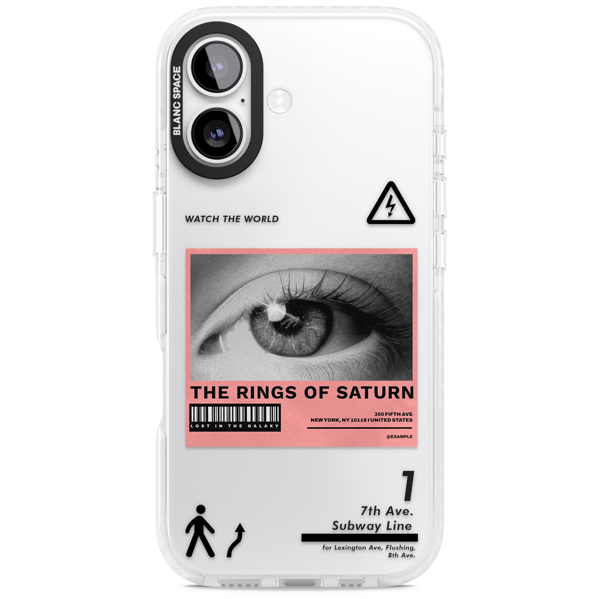 Watch The World iPhone 17 Impact Clear Phone Case