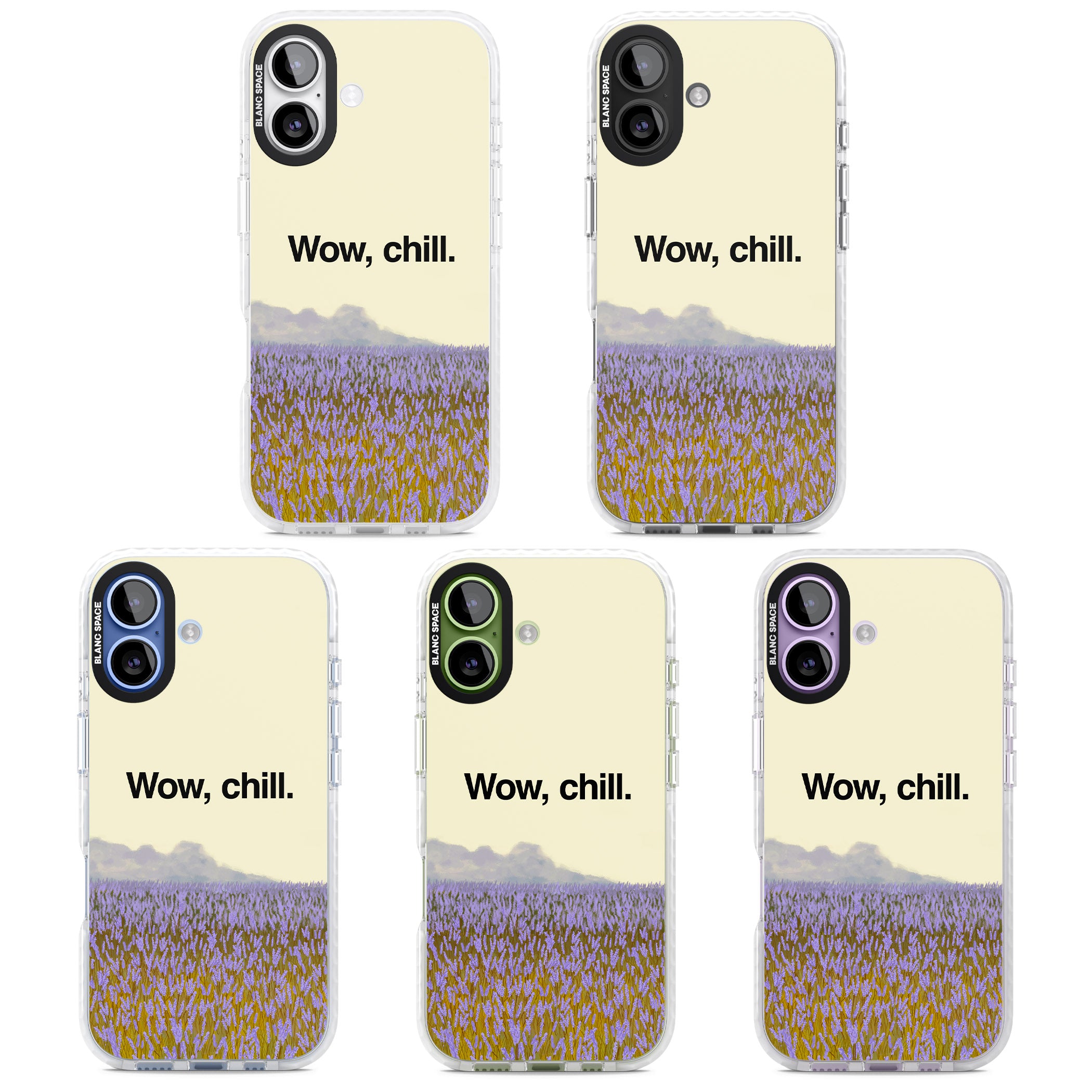 Wow, Chill iPhone 17 Impact Clear Phone Case APT Impact Protection