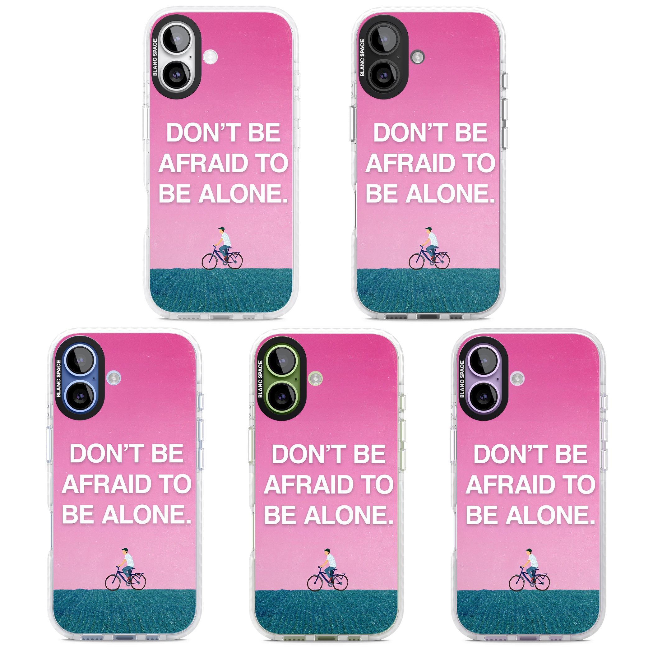 Don'T Be Afraid To Be Alone iPhone 17 Impact Clear Phone Case APT Impact Protection