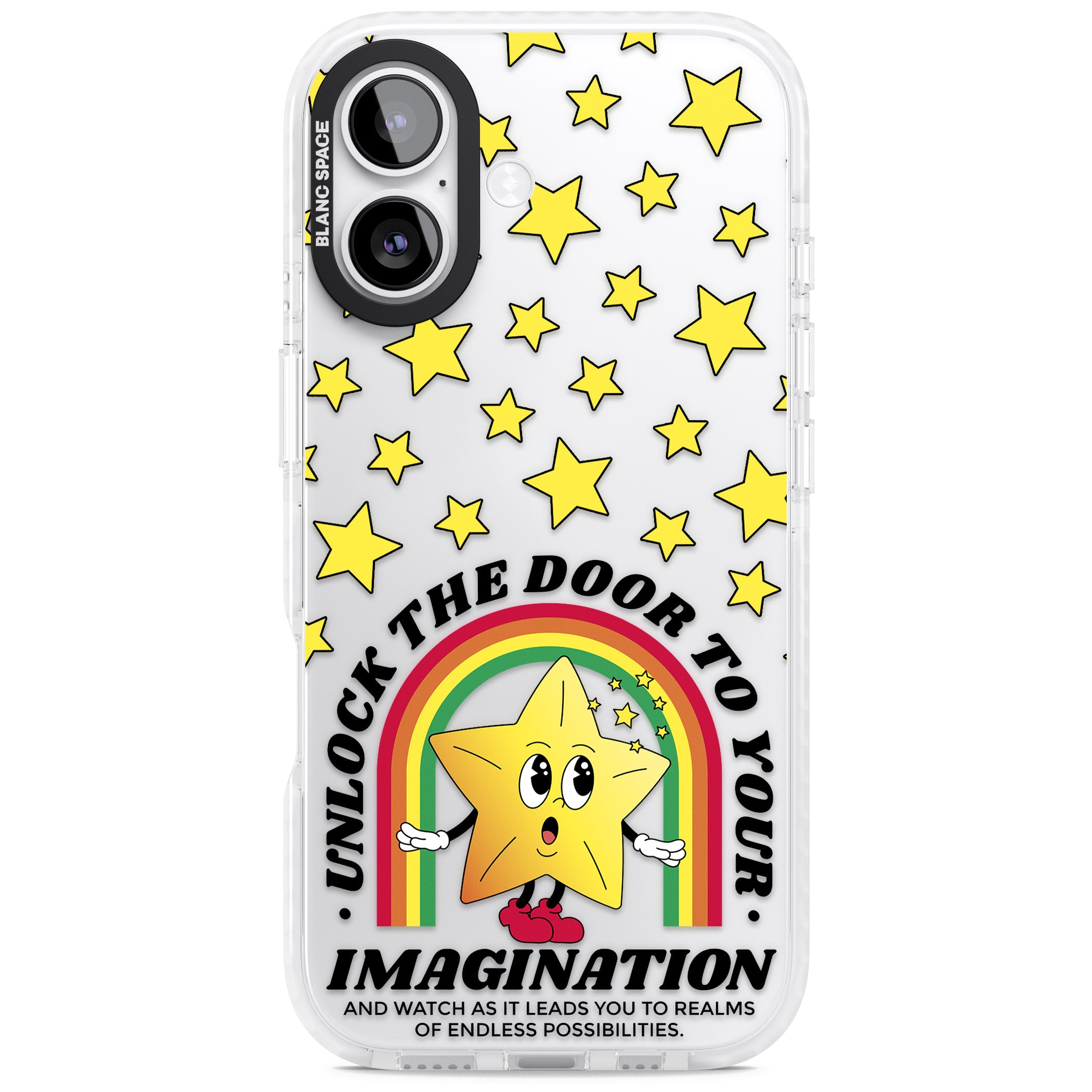 Imagination iPhone 17 Impact Clear Phone Case