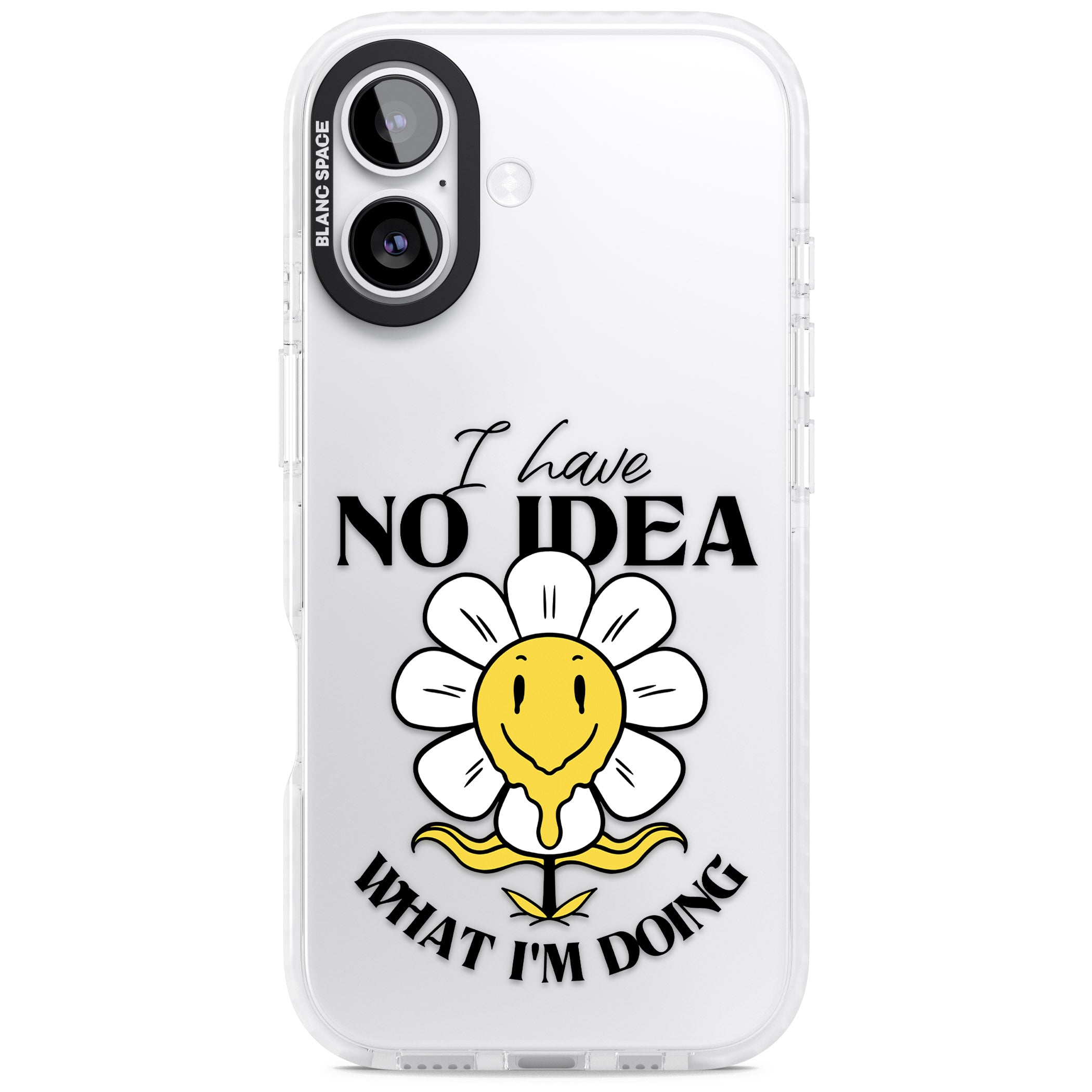 No Idea iPhone 17 Impact Clear Phone Case