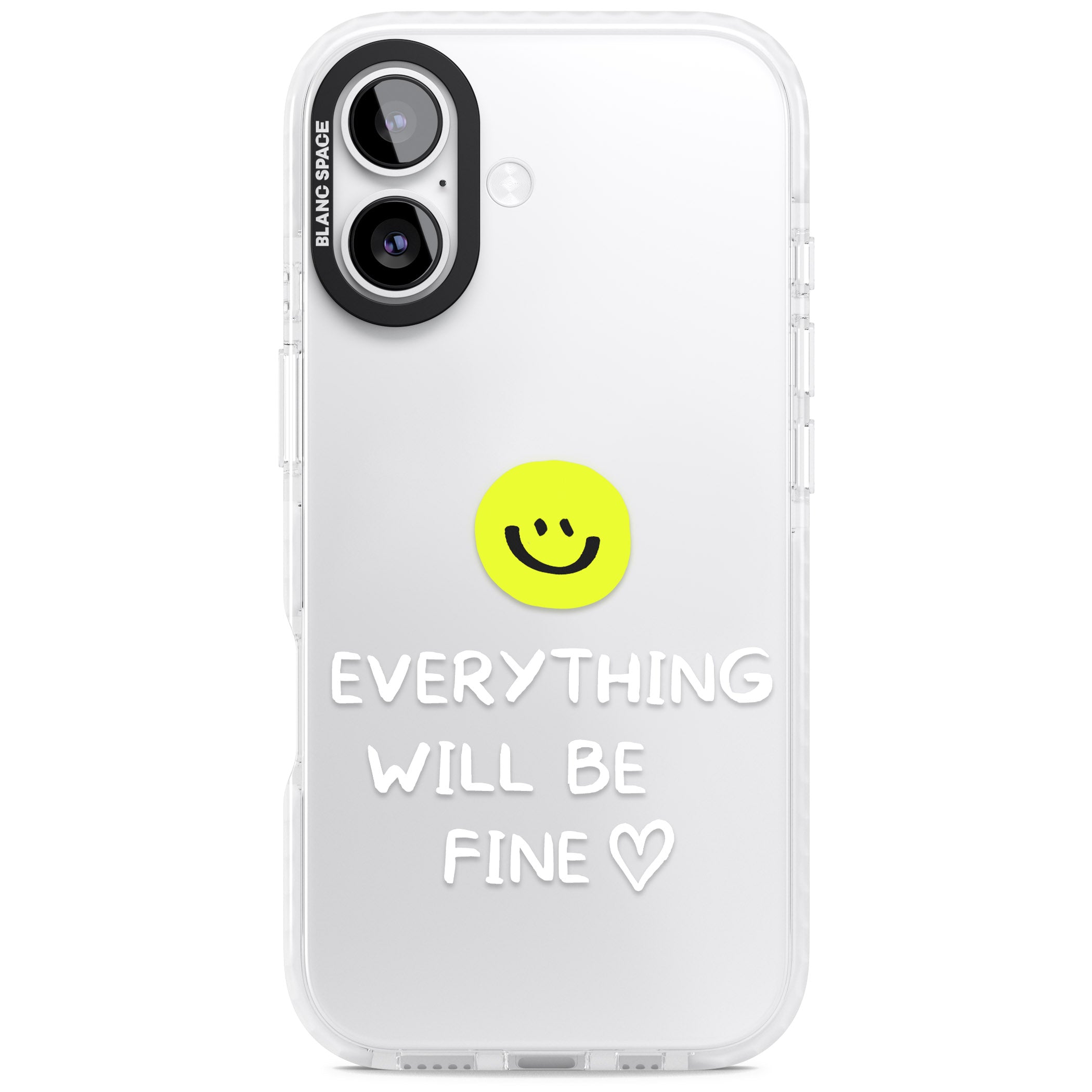 Everything Will Be Fine iPhone 17 Impact Clear Phone Case