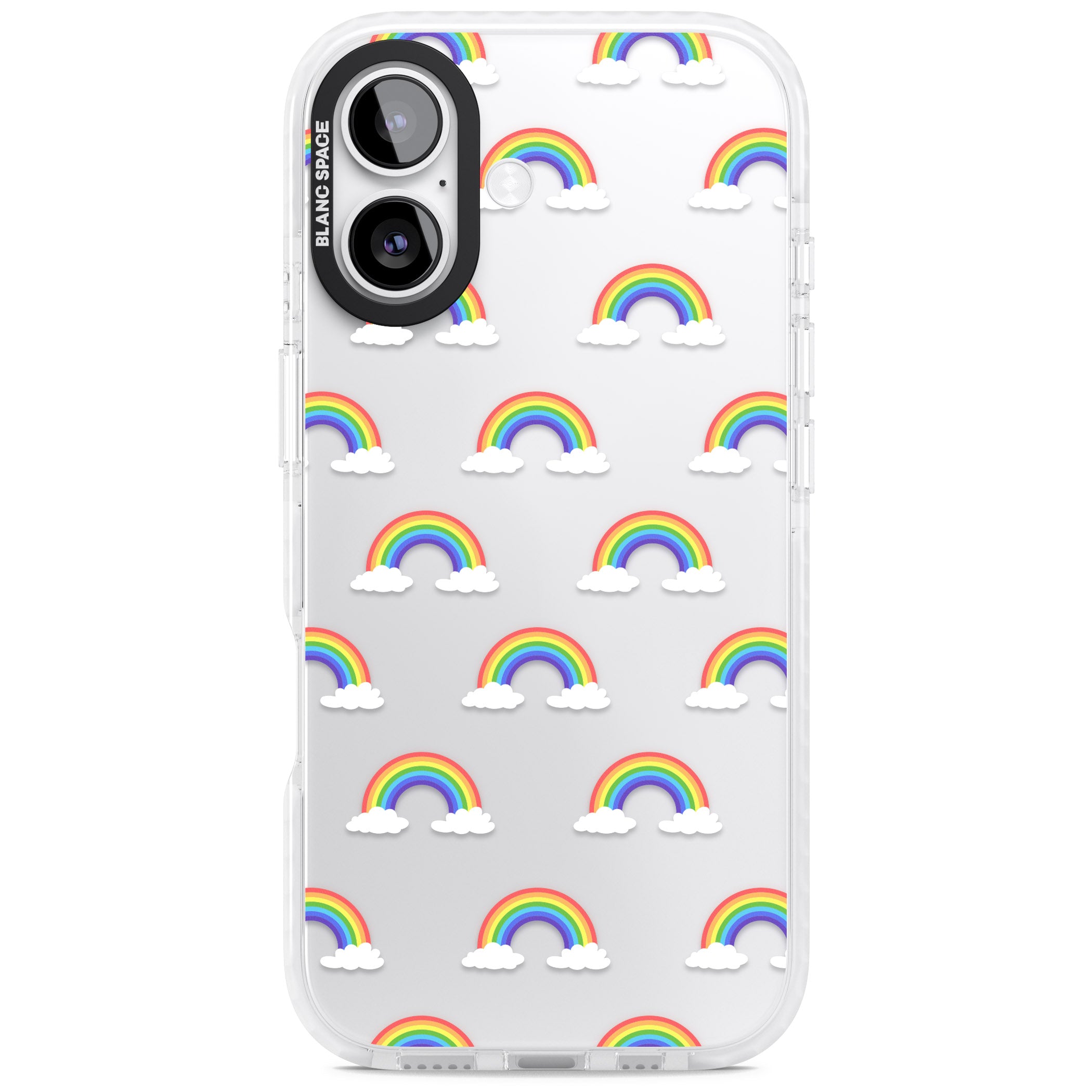 Rainbow Dream iPhone 17 Impact Clear Phone Case