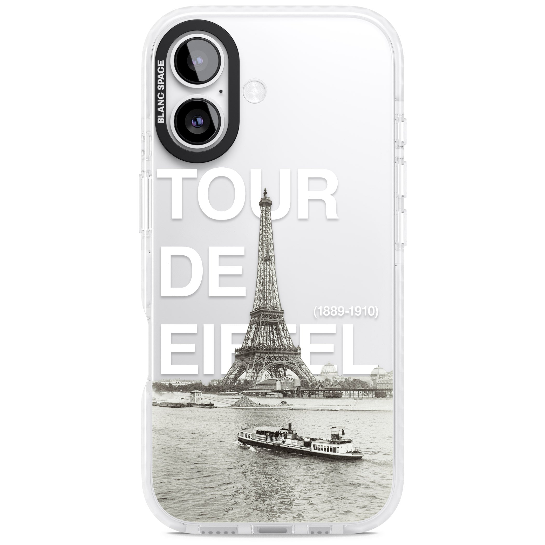 Tour De Eiffel iPhone 17 Impact Clear Phone Case