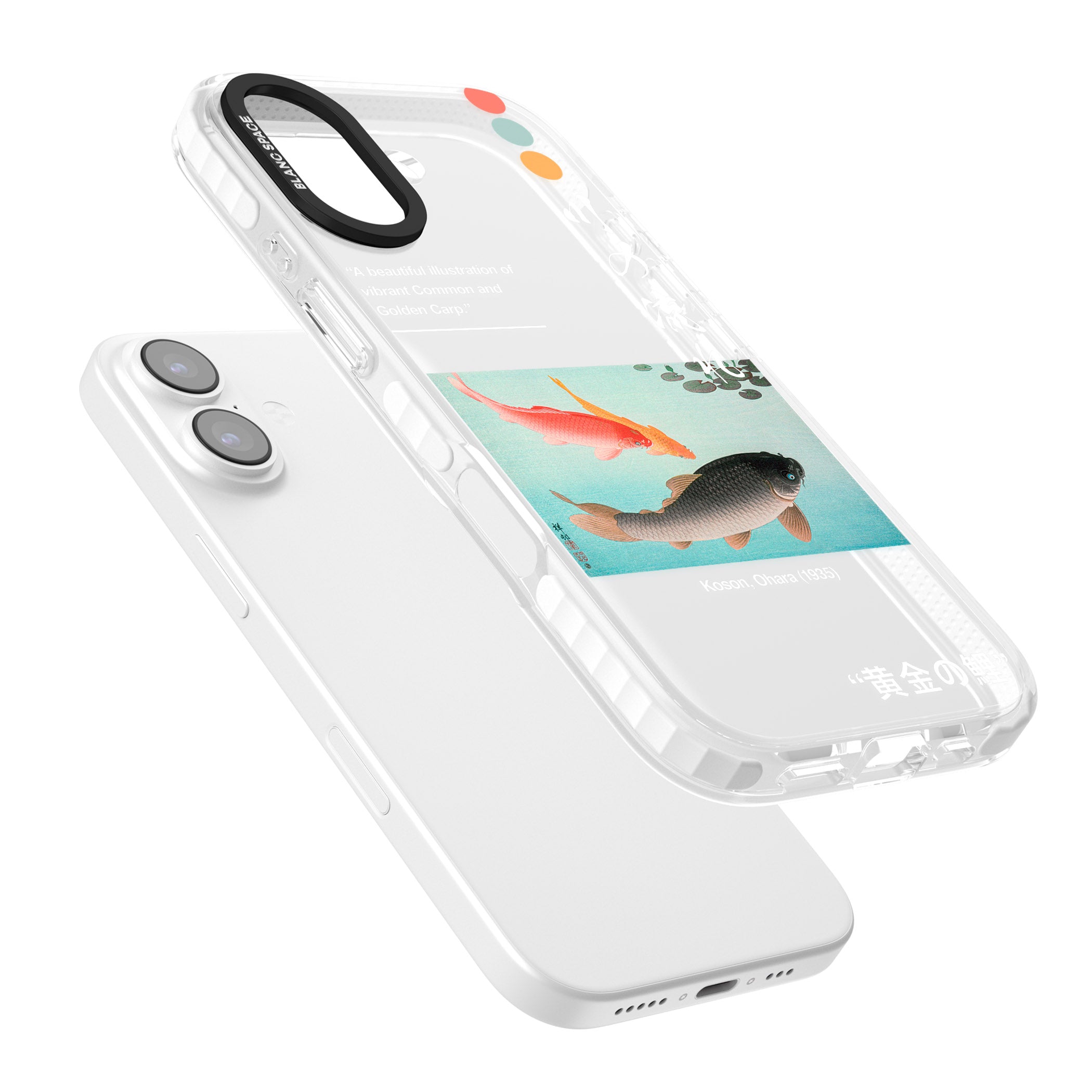 Golden Carp iPhone 17 Impact Clear Phone Case Colours