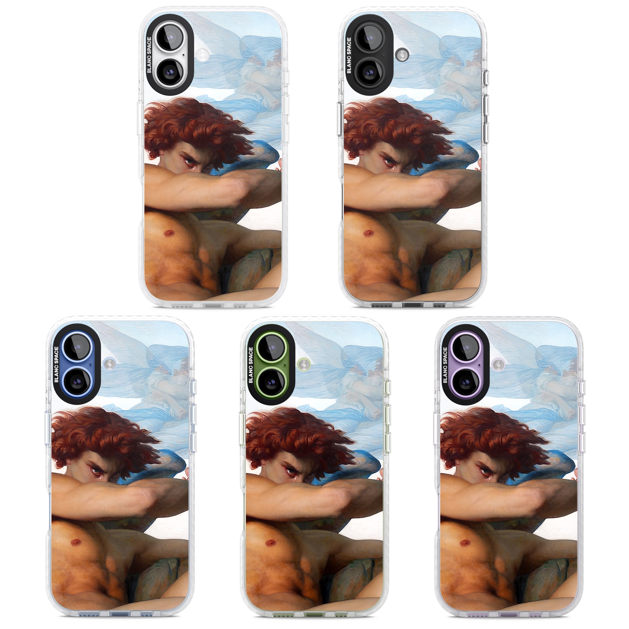 The Fallen Angel iPhone 17 Impact Clear Phone Case APT Impact Protection