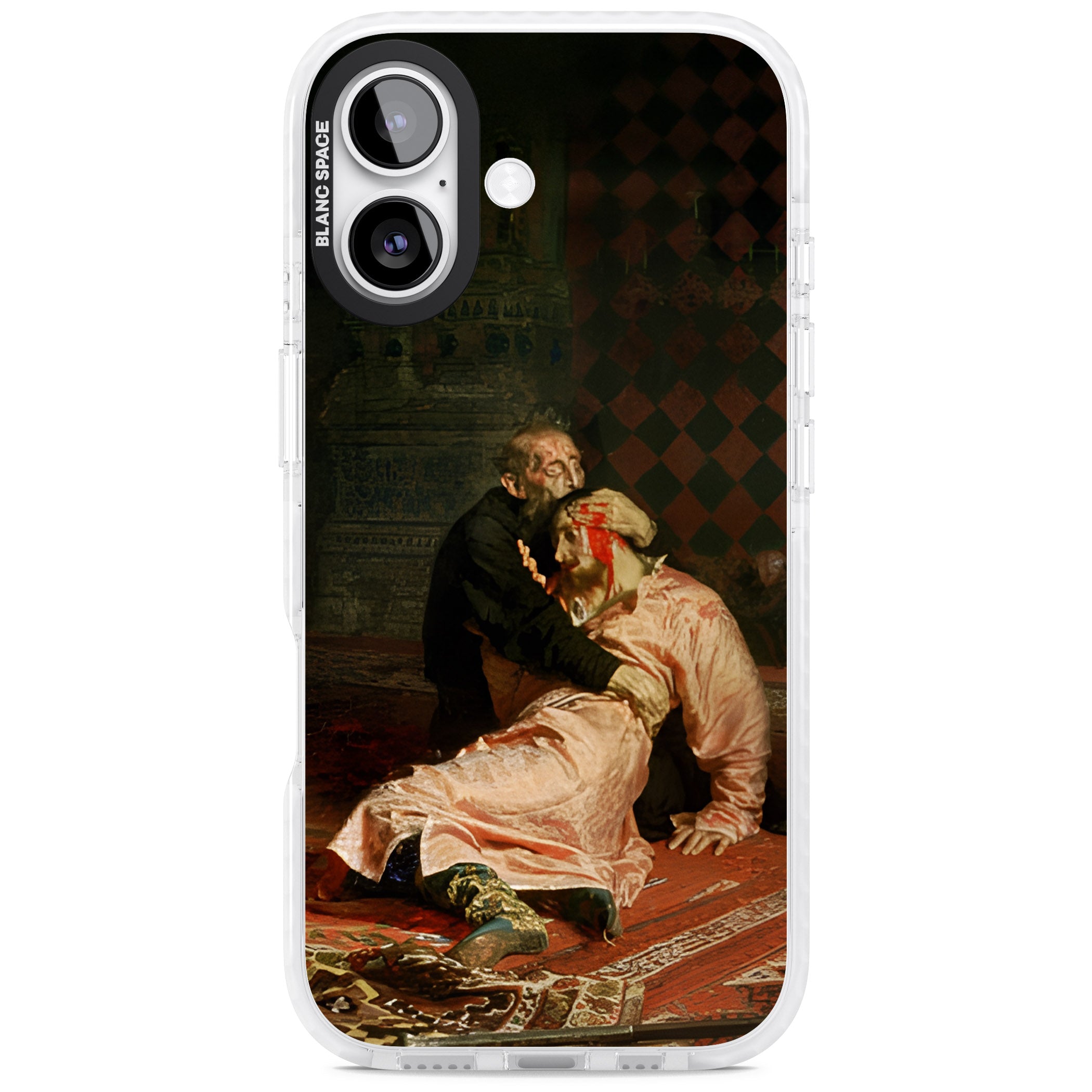 Ivan The Terrible & His Son iPhone 17 Impact Clear Phone Case