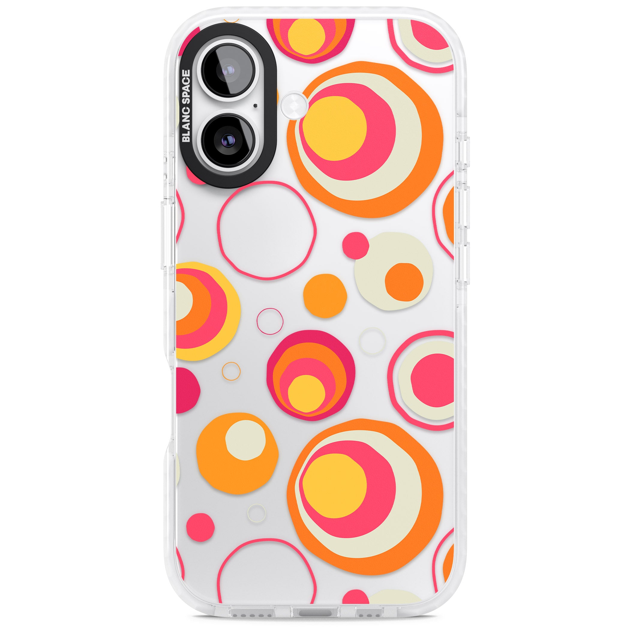 Mid Century Party Pattern iPhone 17 Impact Clear Phone Case