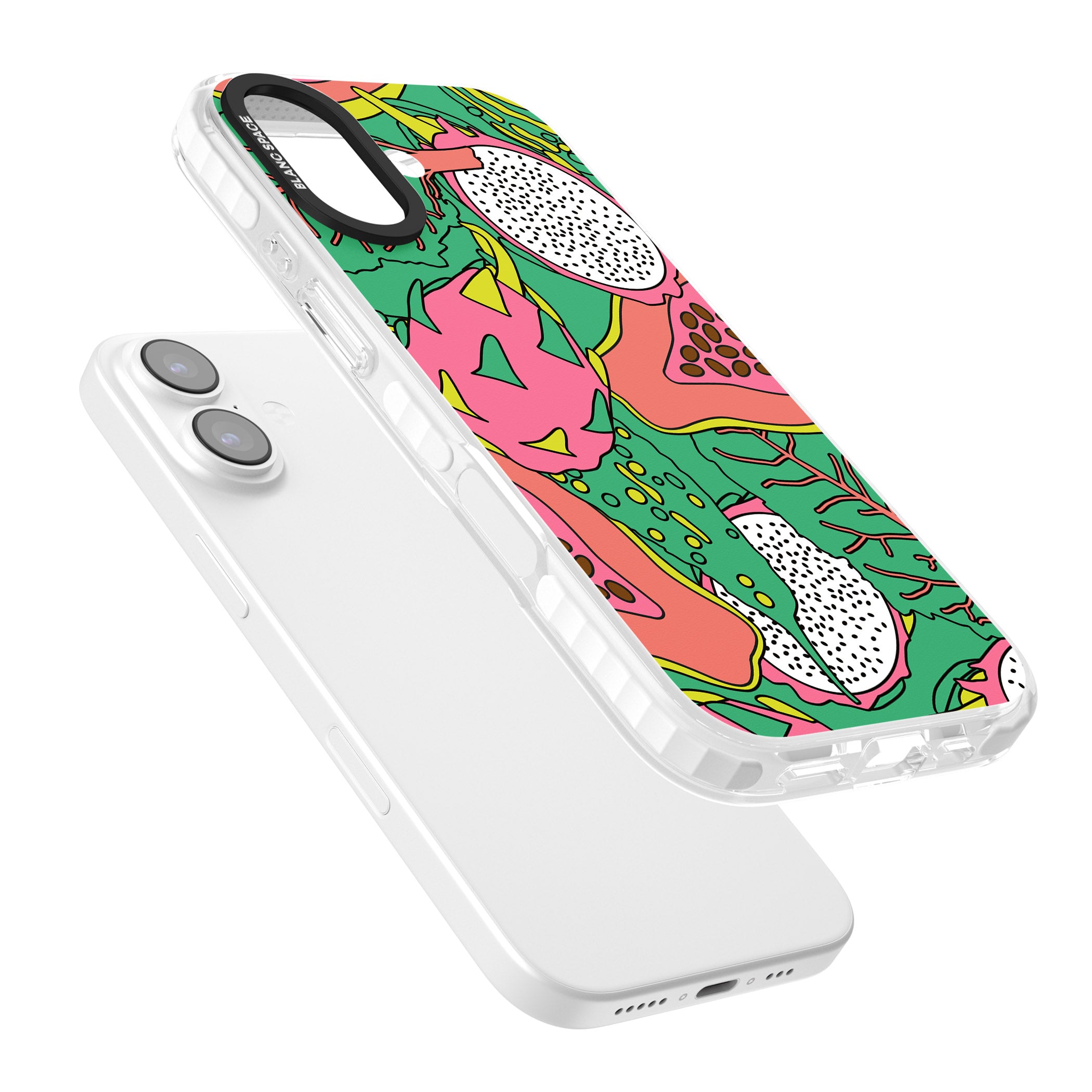 Psychedelic Salad iPhone 17 Impact Clear Phone Case Colours