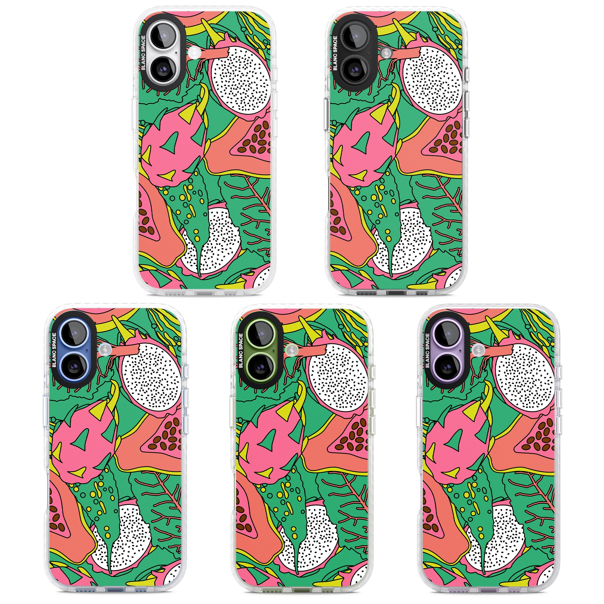 Psychedelic Salad iPhone 17 Impact Clear Phone Case APT Impact Protection