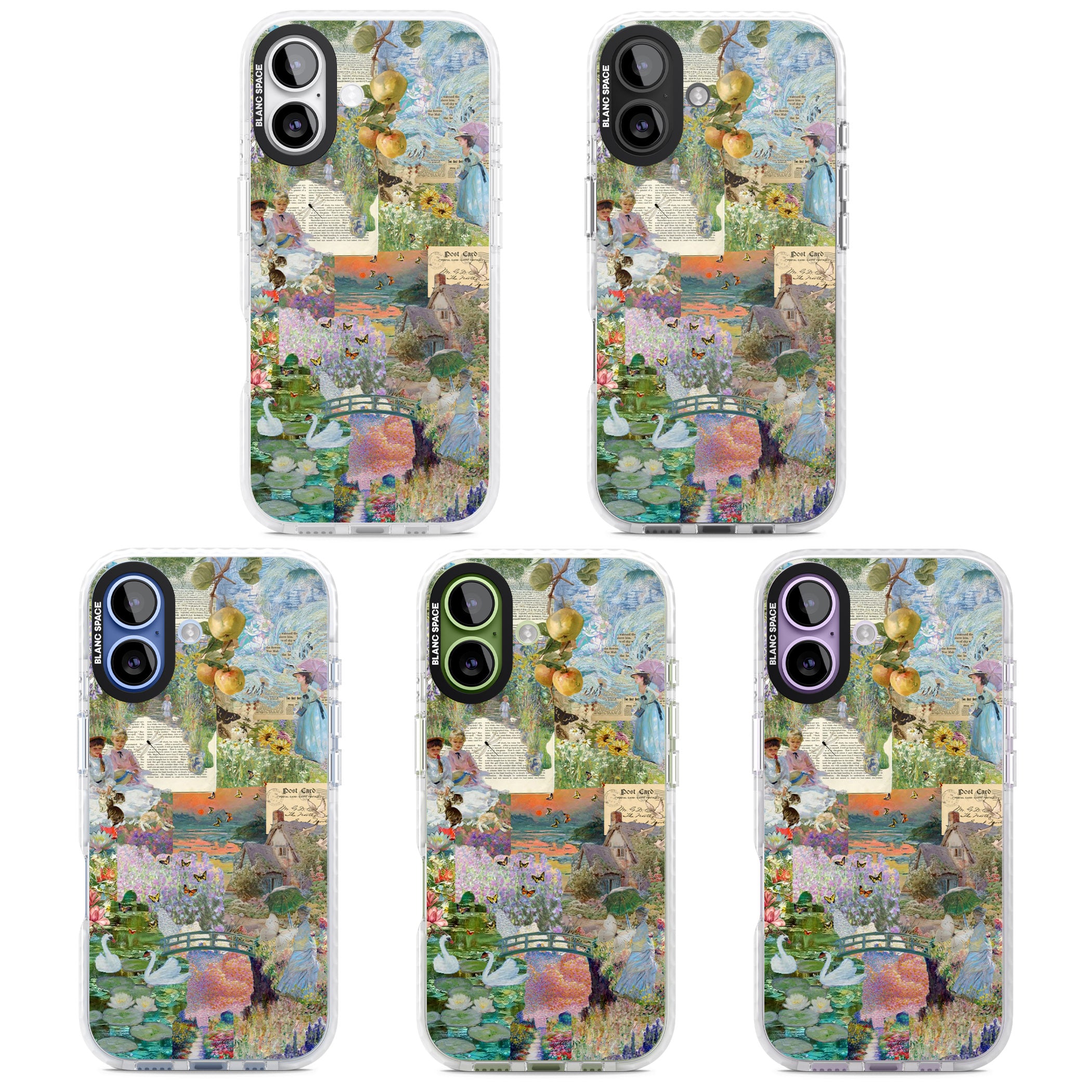 Artful Spring iPhone 17 Impact Clear Phone Case APT Impact Protection