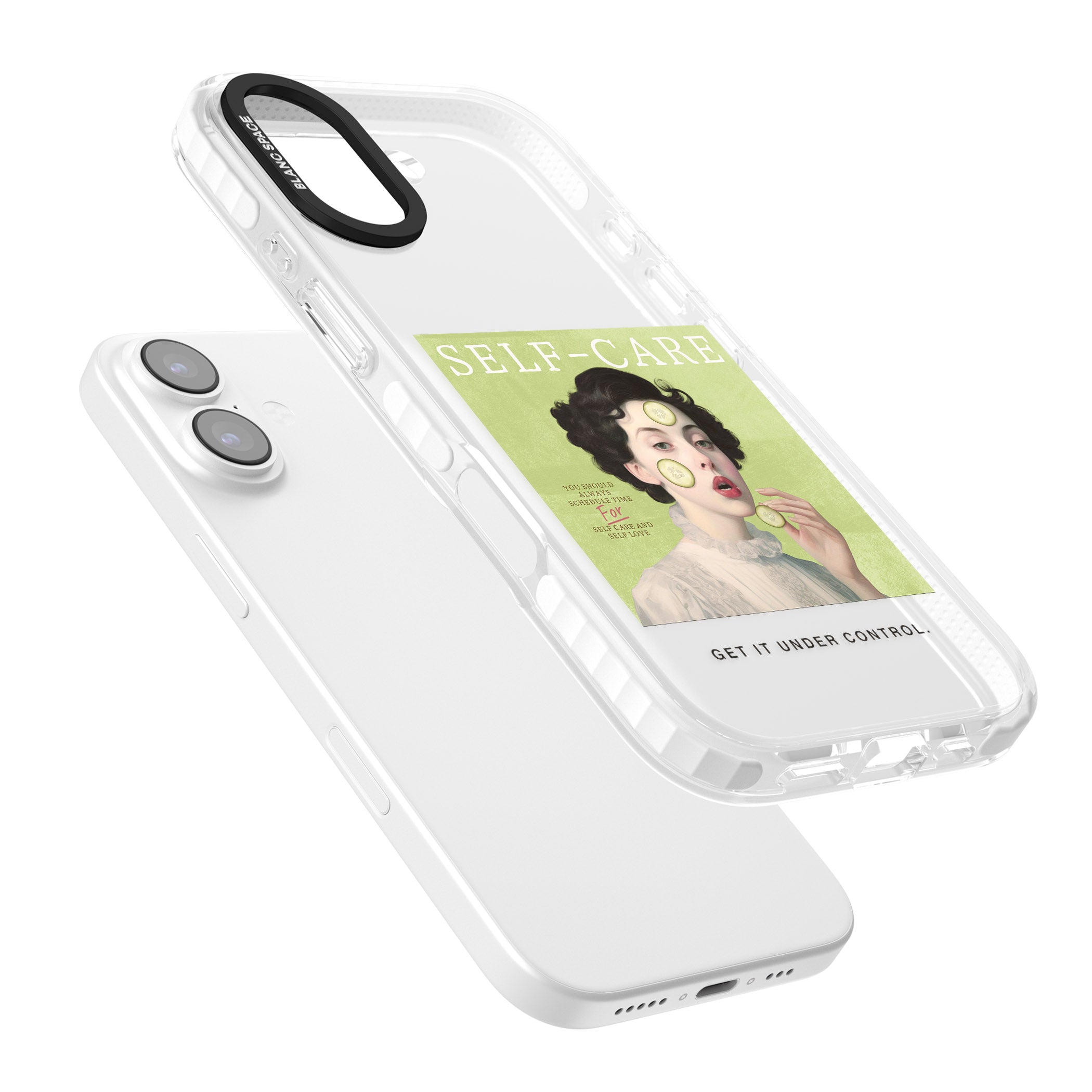 Self Care iPhone 17 Impact Clear Phone Case Colours