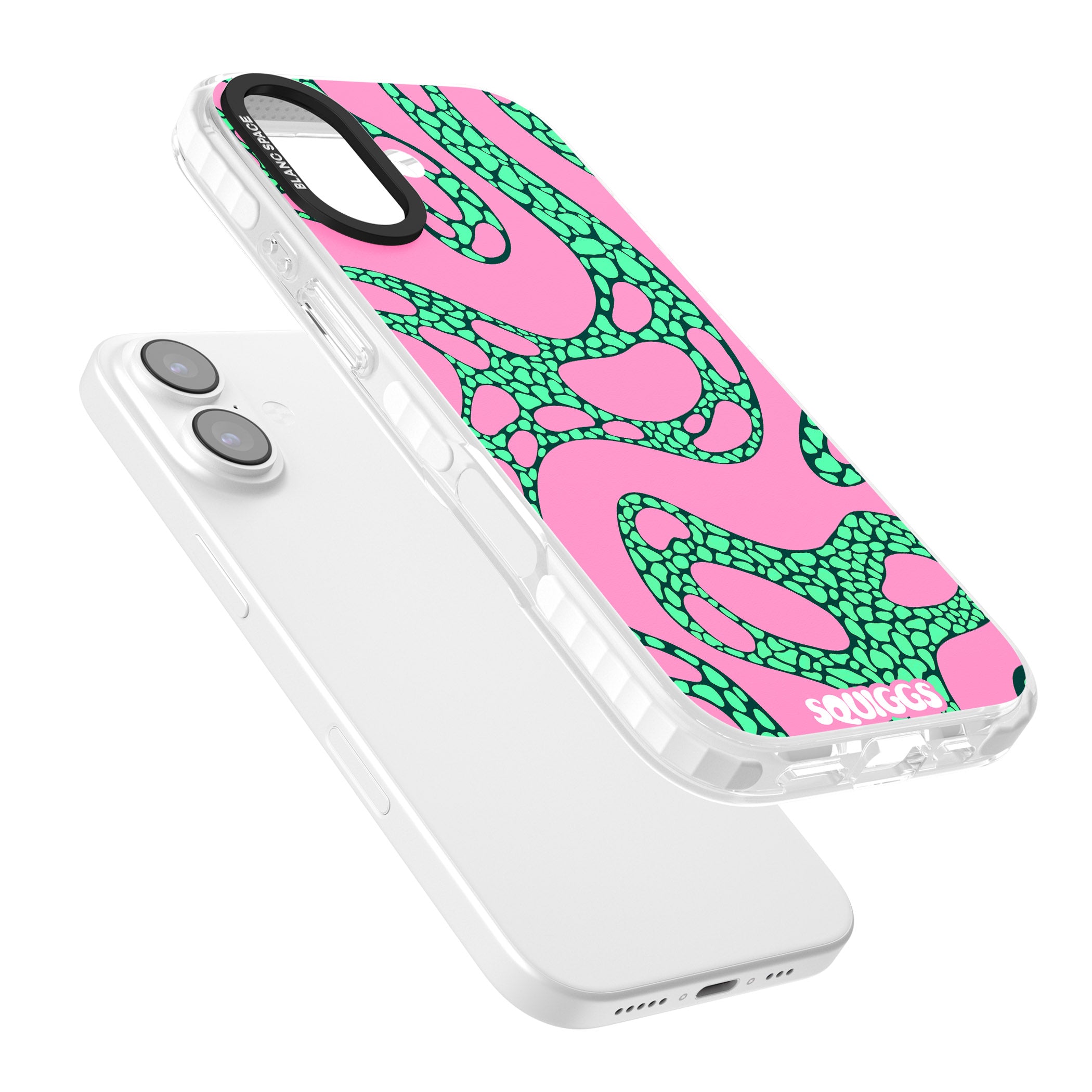 Alien Glow iPhone 17 Impact Clear Phone Case Colours