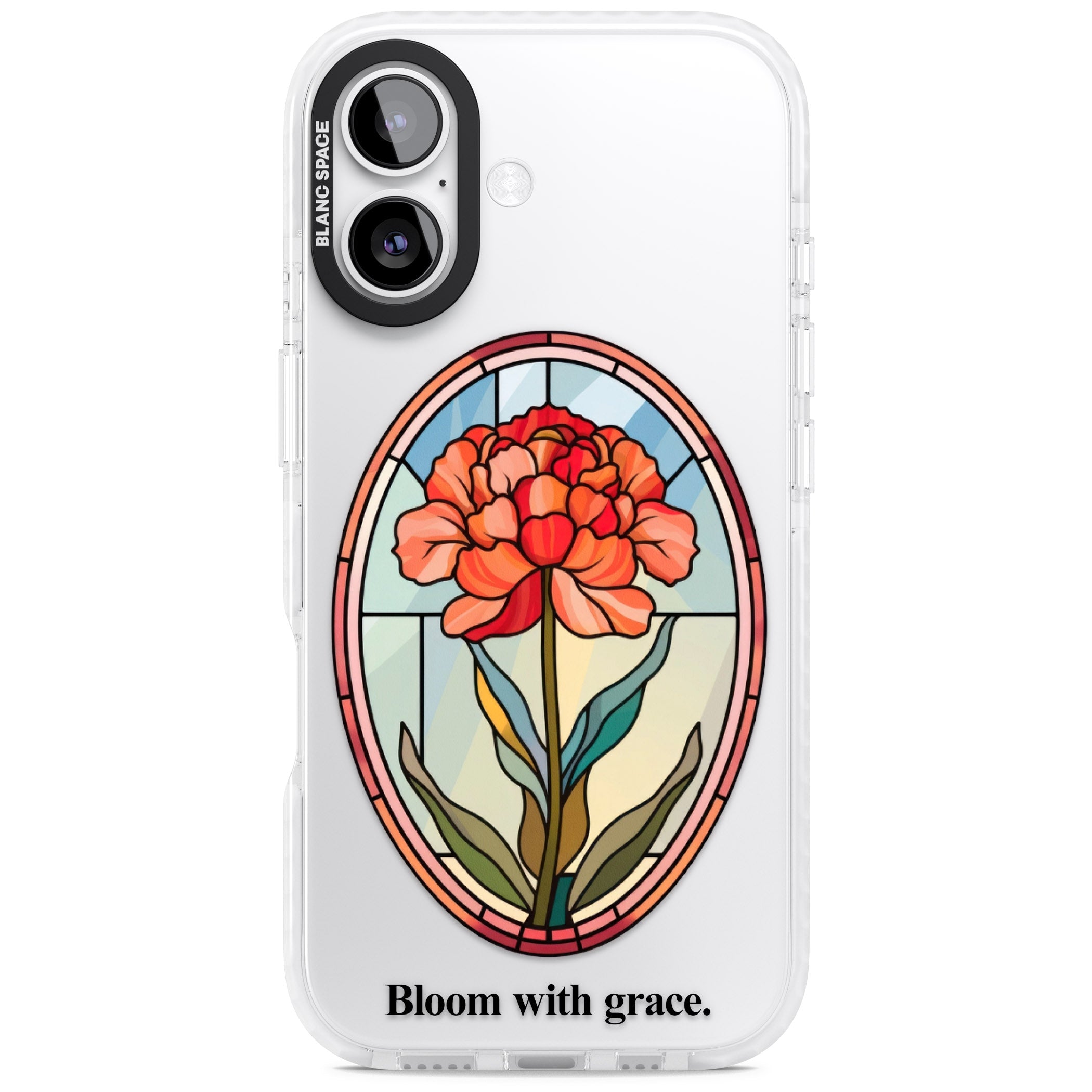 Bloom With Grace iPhone 17 Impact Clear Phone Case