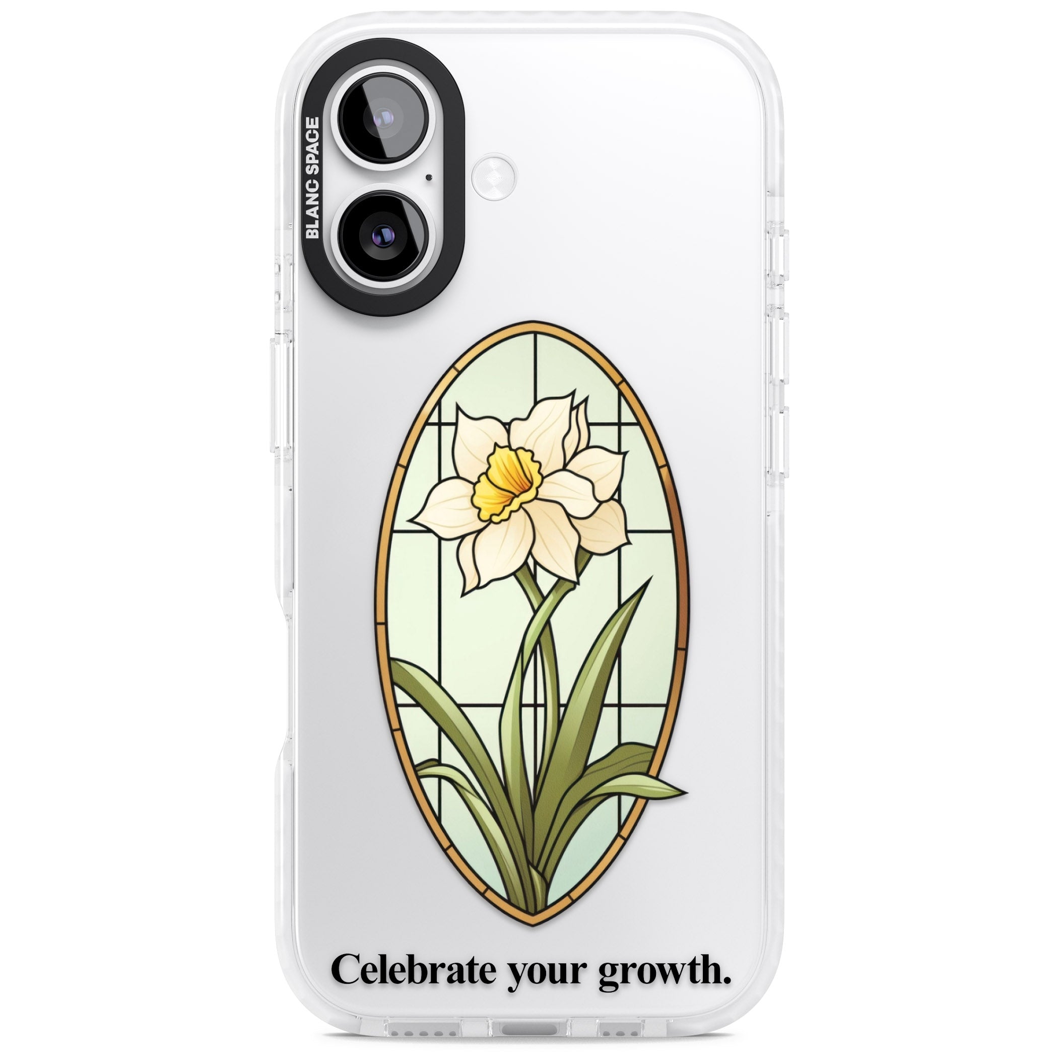Celebrate Your Growth iPhone 17 Impact Clear Phone Case