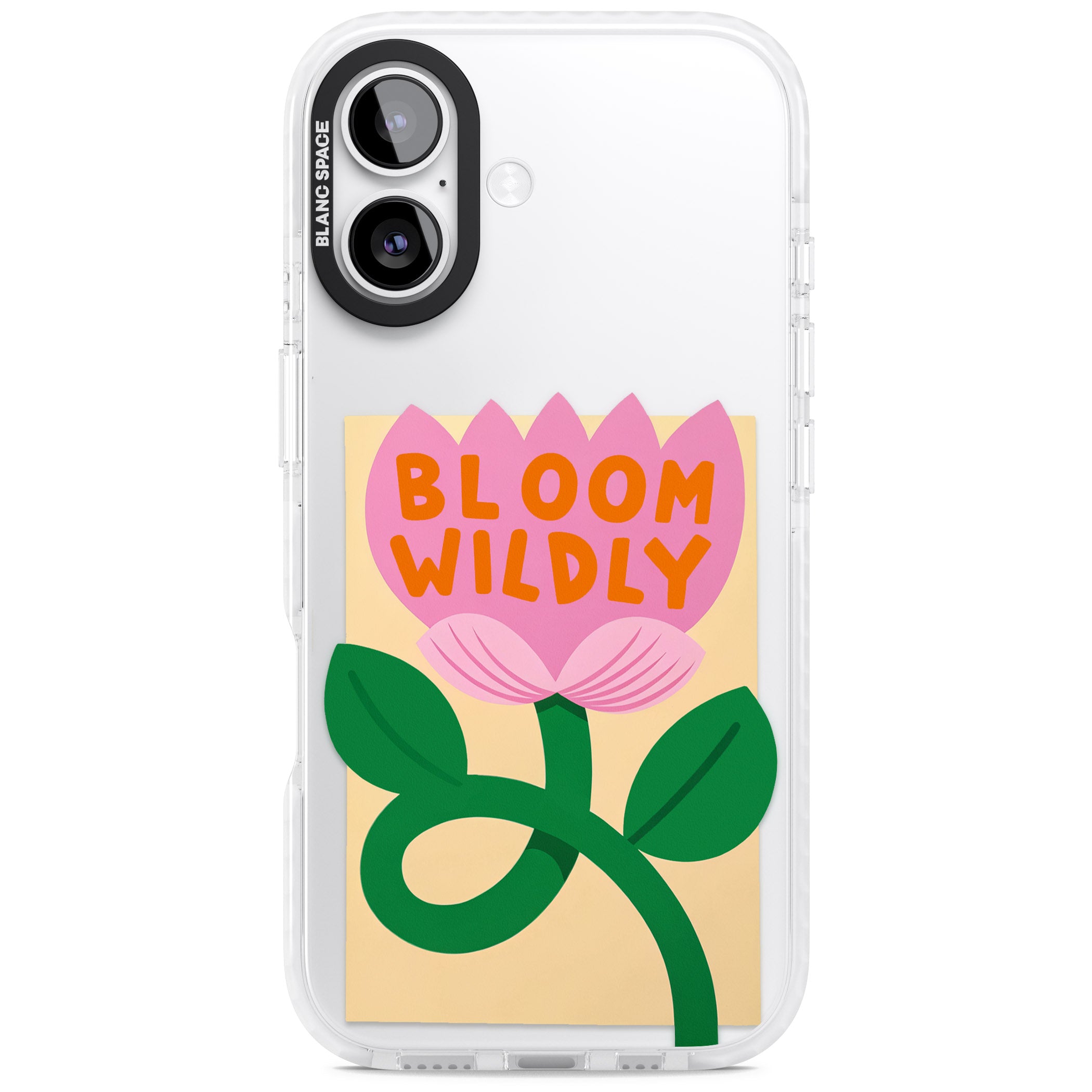 Bloom Wildly iPhone 17 Impact Clear Phone Case