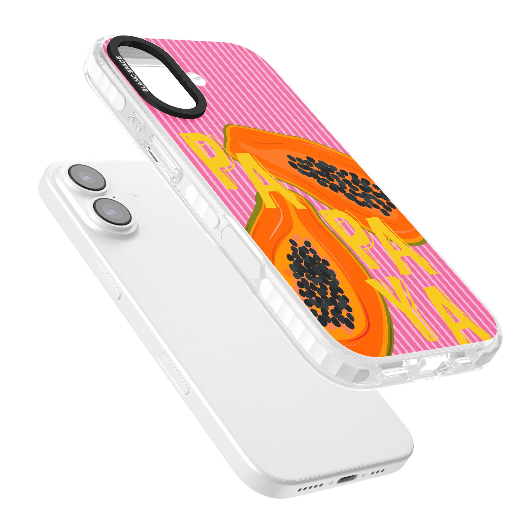 Papaya iPhone 17 Impact Clear Phone Case Colours