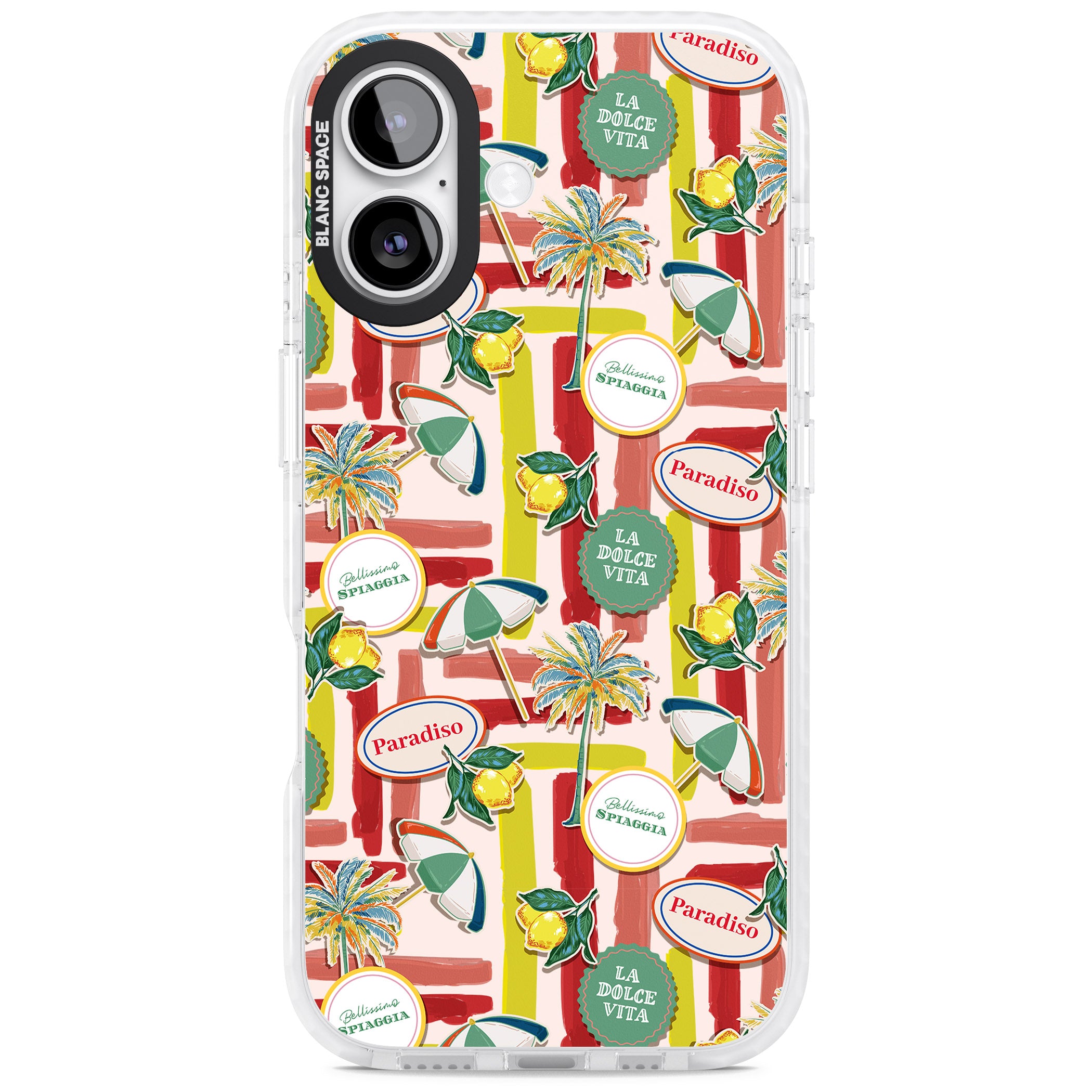 Paradiso Vibes iPhone 17 Impact Clear Phone Case