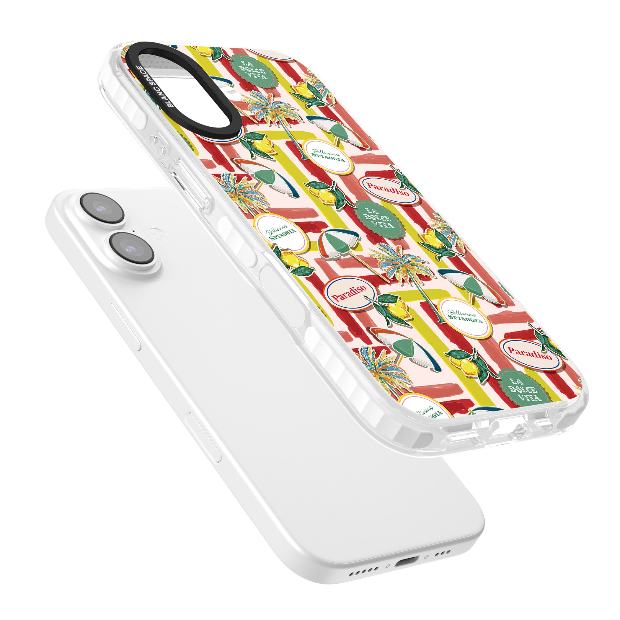 Paradiso Vibes iPhone 17 Impact Clear Phone Case Colours