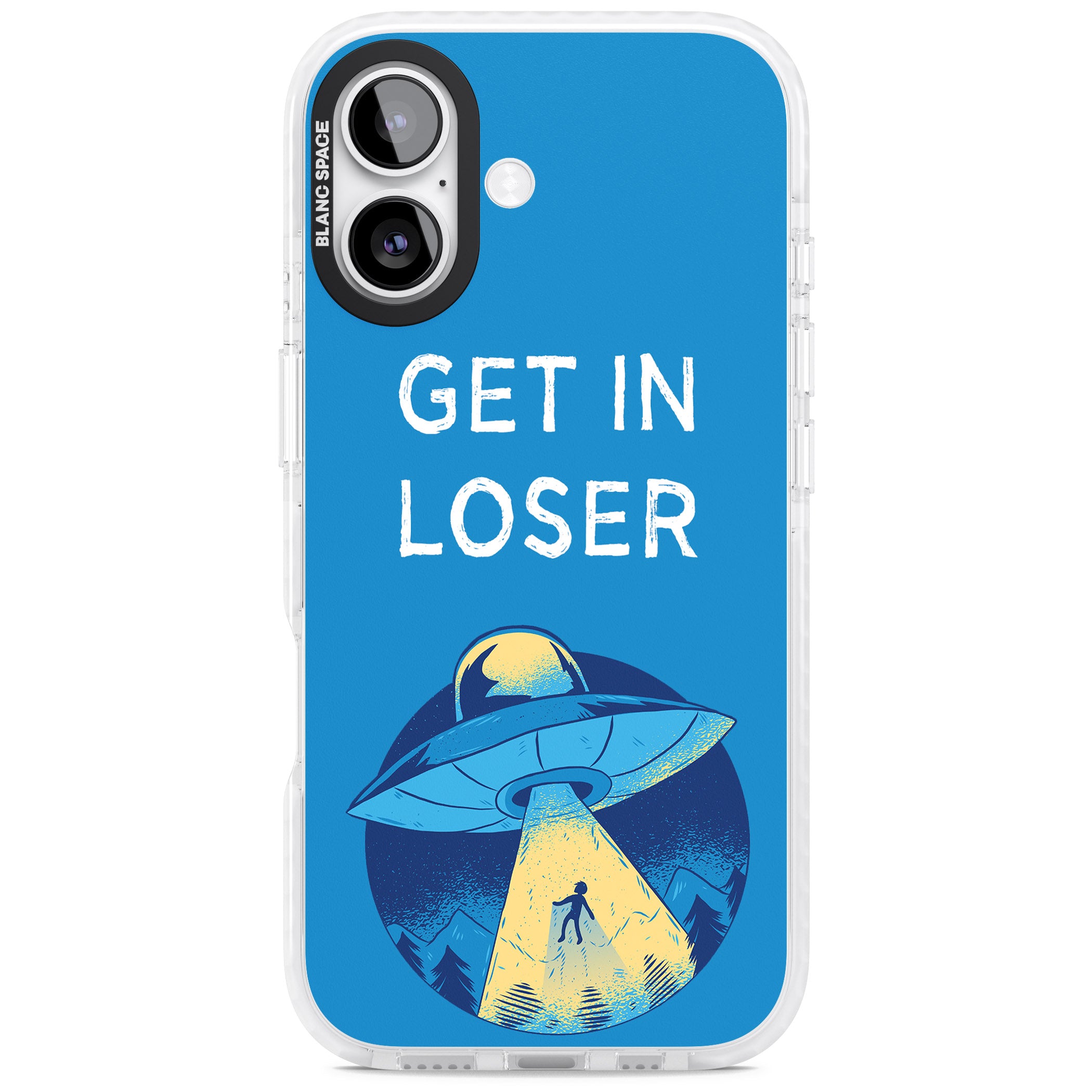 Get In Loser Ufo iPhone 17 Impact Clear Phone Case