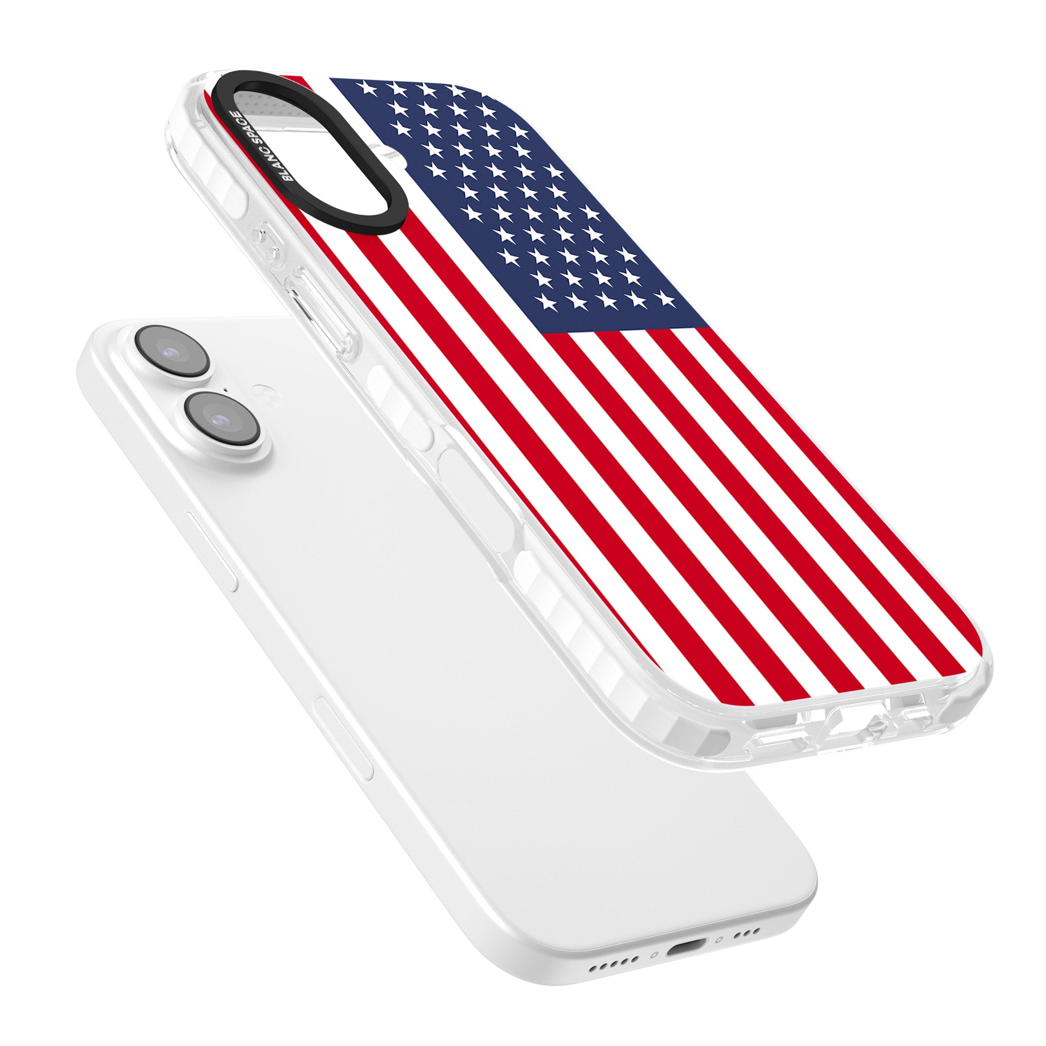 American Flag iPhone 17 Impact Clear Phone Case Colours