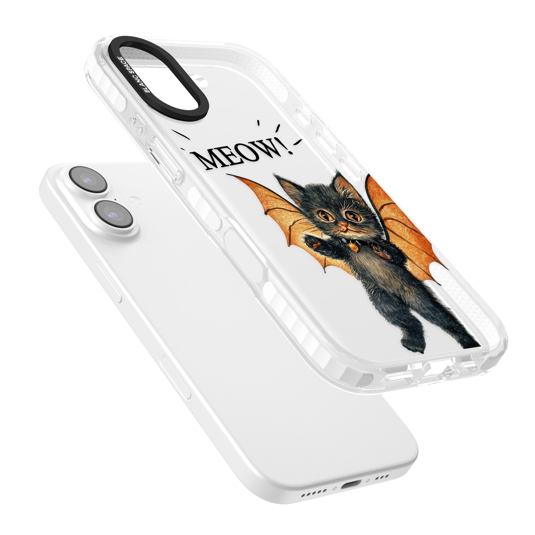 Meow iPhone 17 Impact Clear Phone Case Colours