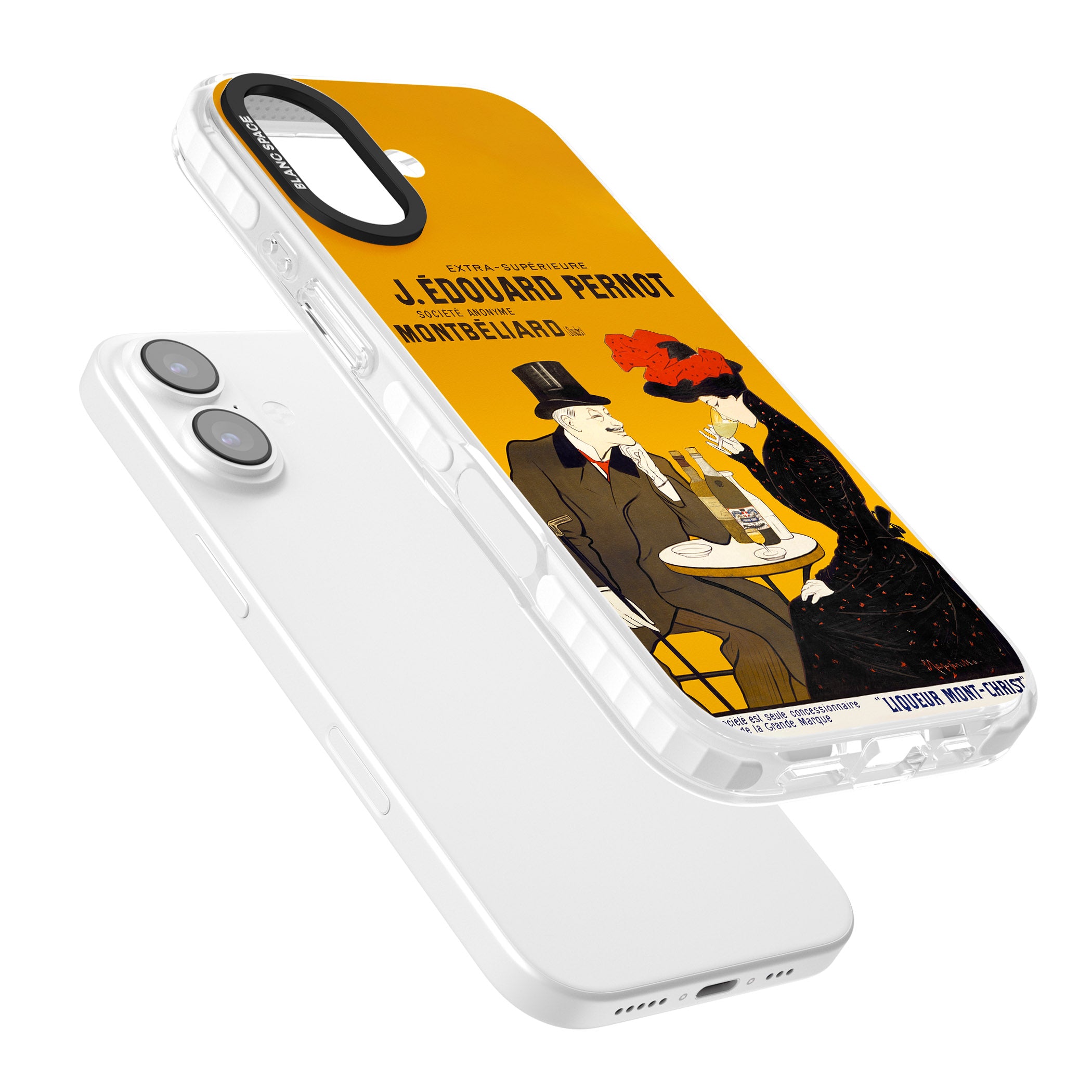 Absinthe, J.Edouard Pernot Poster iPhone 17 Impact Clear Phone Case Colours