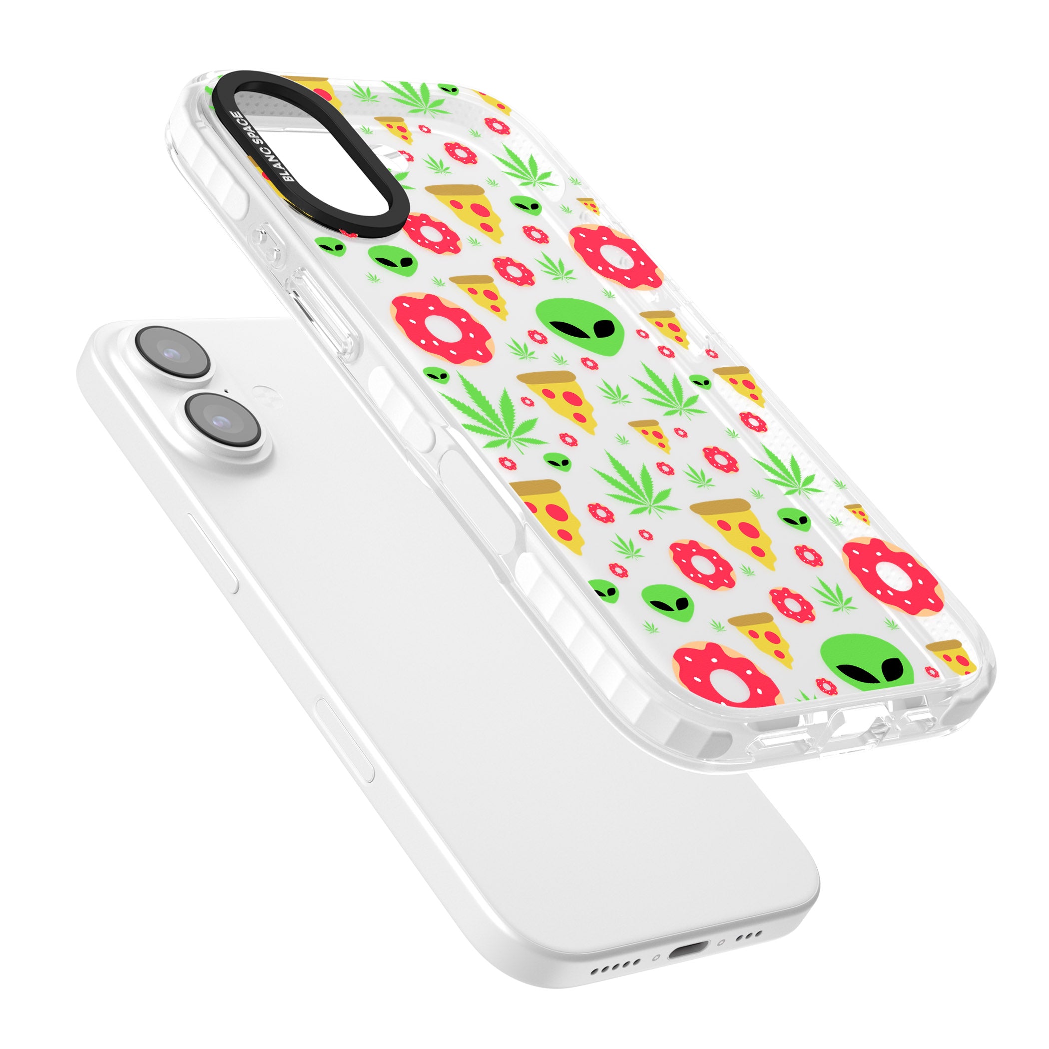 Martians & Munchies iPhone 17 Impact Clear Phone Case Colours