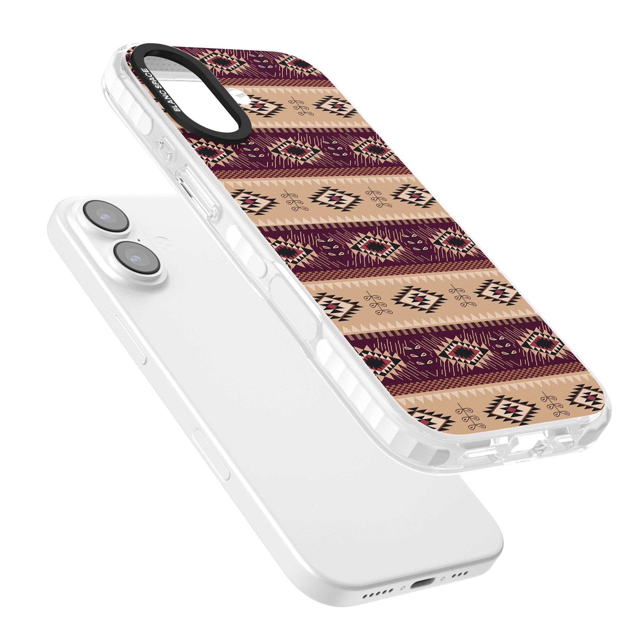 Western Poncho iPhone 17 Impact Clear Phone Case Colours