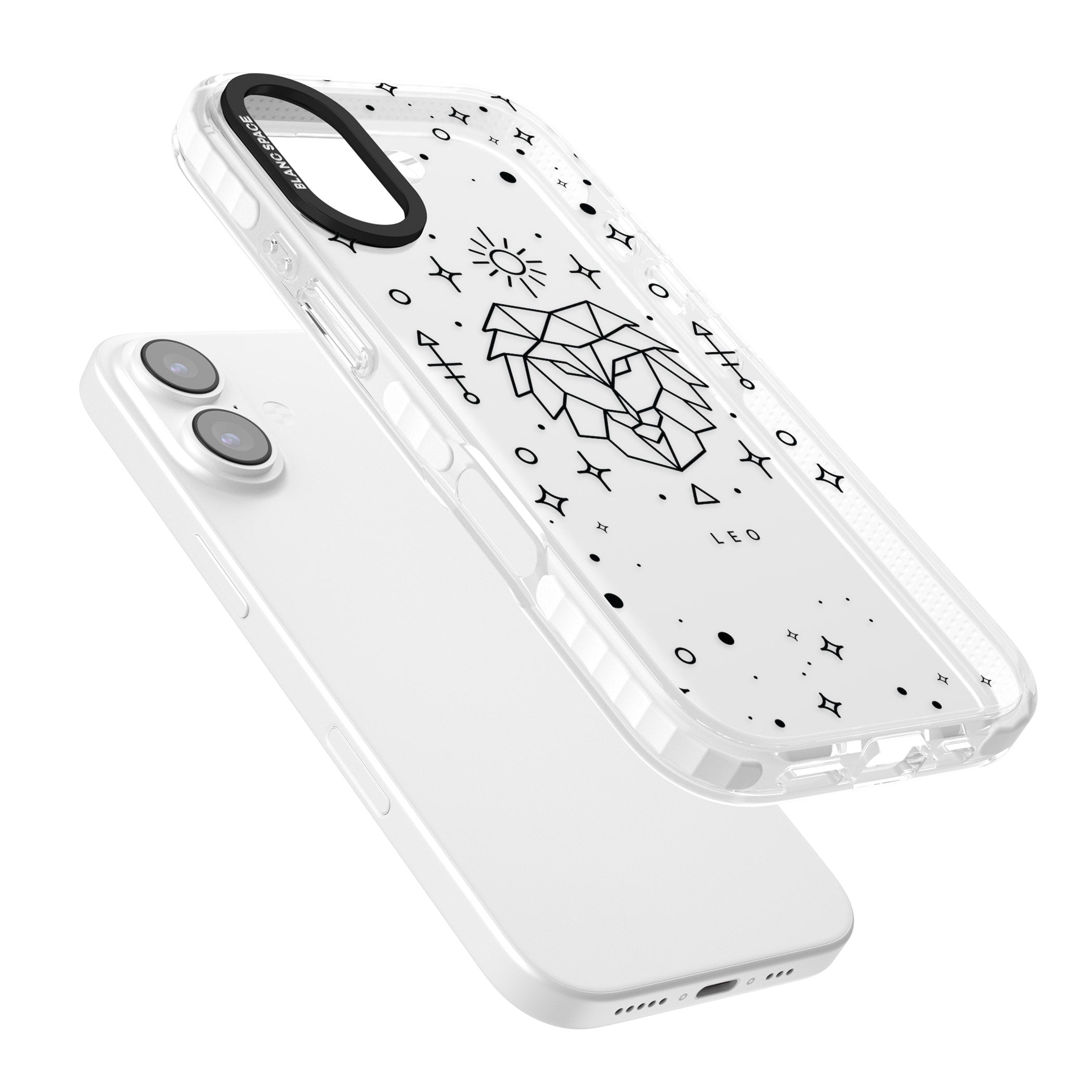 Leo Zodiac iPhone 17 Impact Clear Phone Case Colours