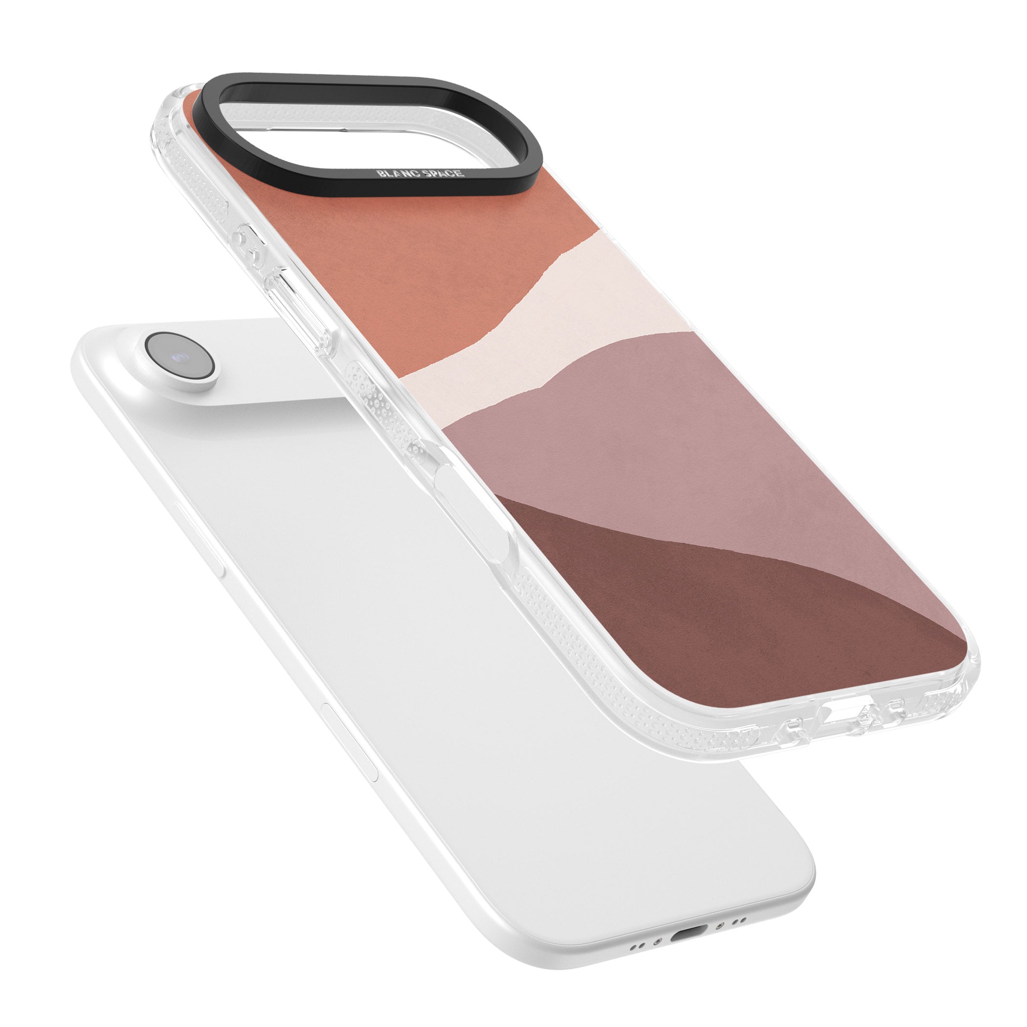 Lush Abstract Watercolour Design #2 iPhone 17 Air Impact Air Clear Phone Case Colours