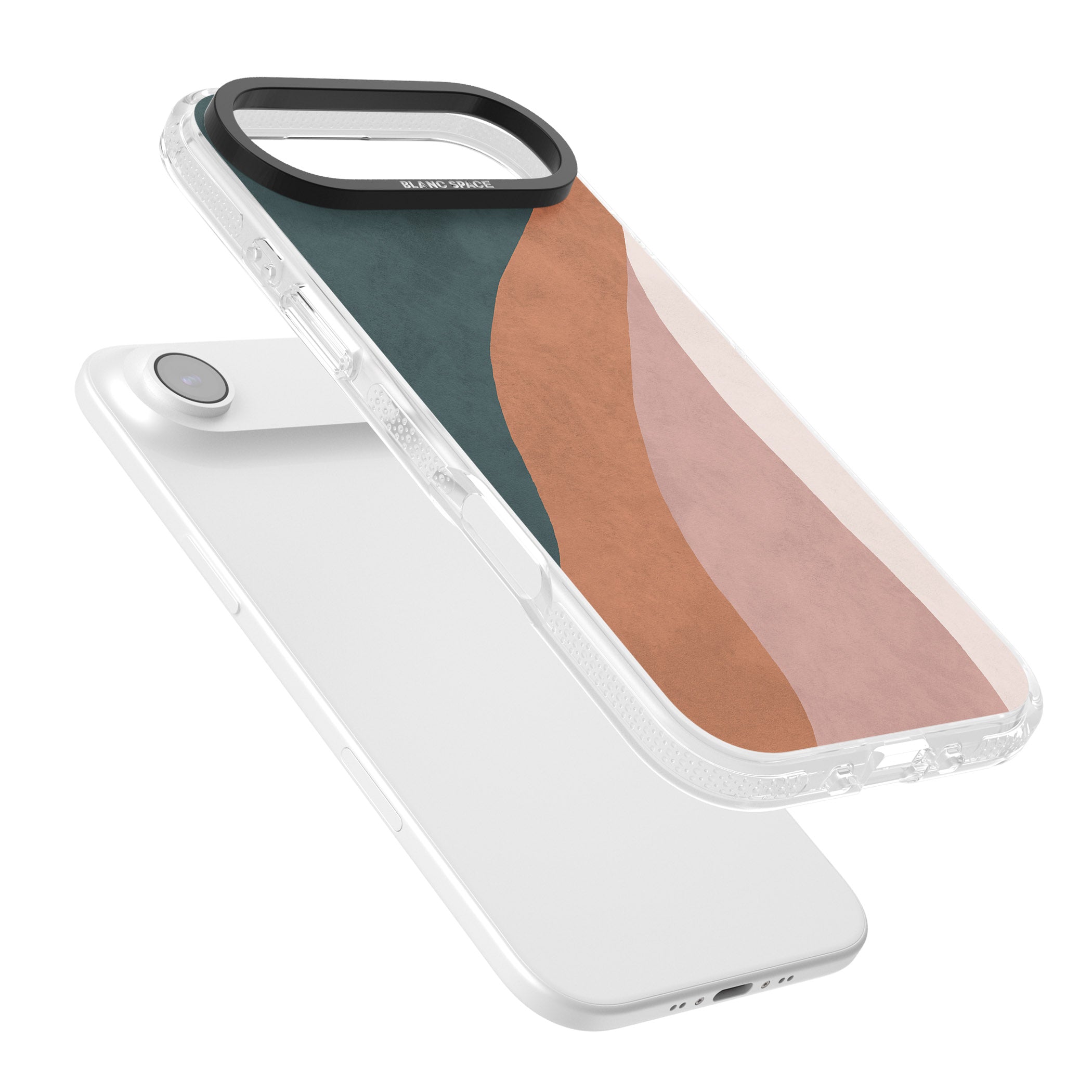 Earthwave Abstract iPhone 17 Air Impact Air Clear Phone Case Colours