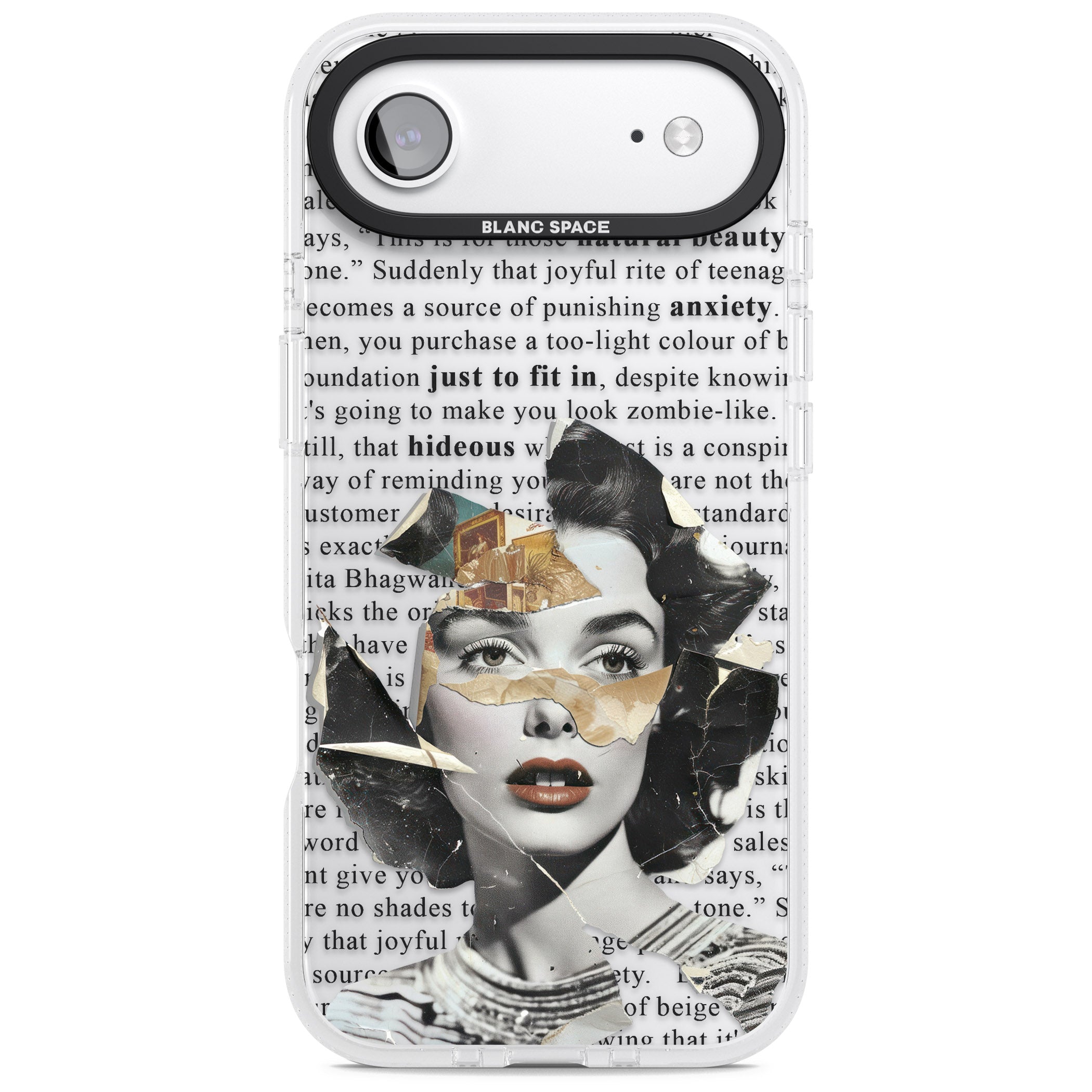 Beauty Is Within iPhone 17 Air Impact Air Clear Phone Case