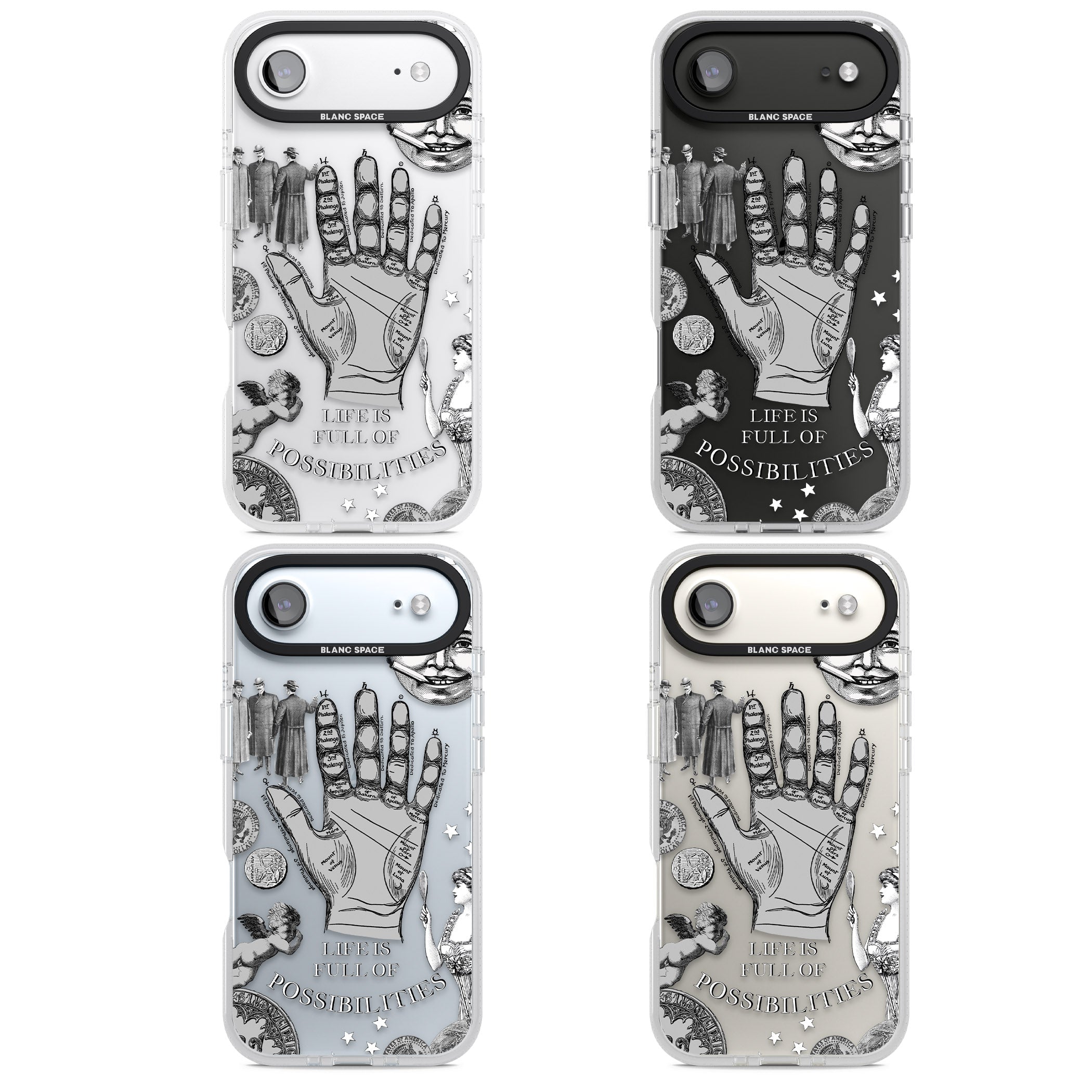 Life Is Full Of Possibilities iPhone 17 Air Impact Air Clear Phone Case APT Impact Protection