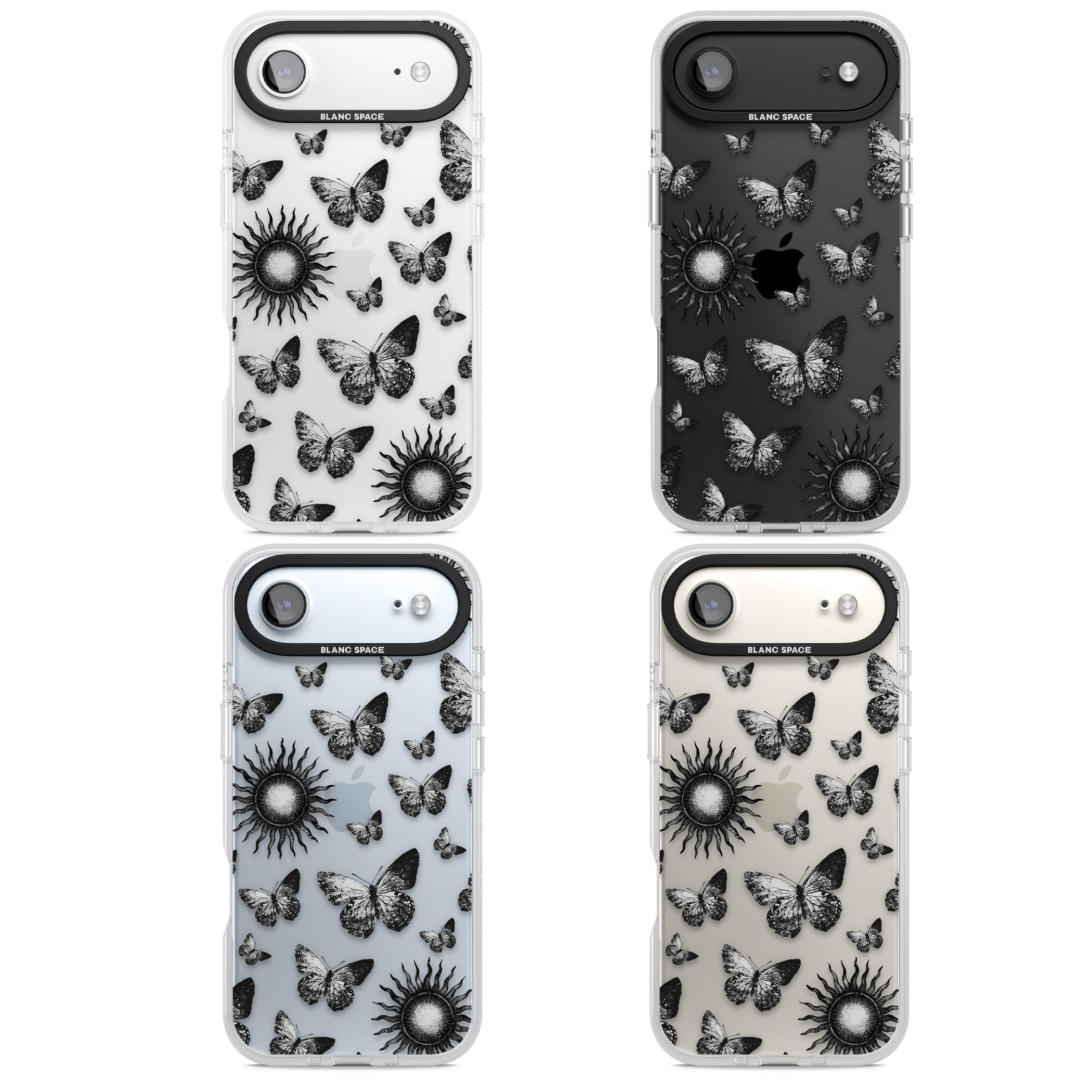 Butterflies Suns iPhone 17 Air Impact Air Clear Phone Case APT Impact Protection