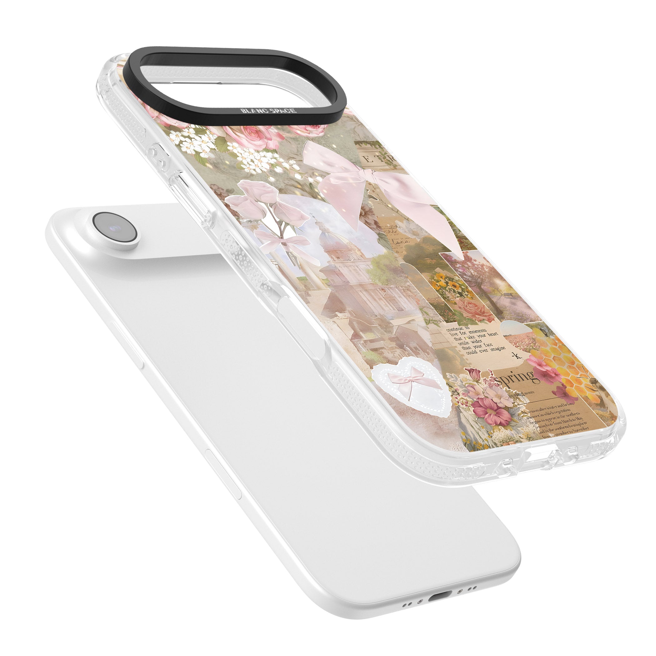 Coquette Collage iPhone 17 Air Impact Air Clear Phone Case Colours