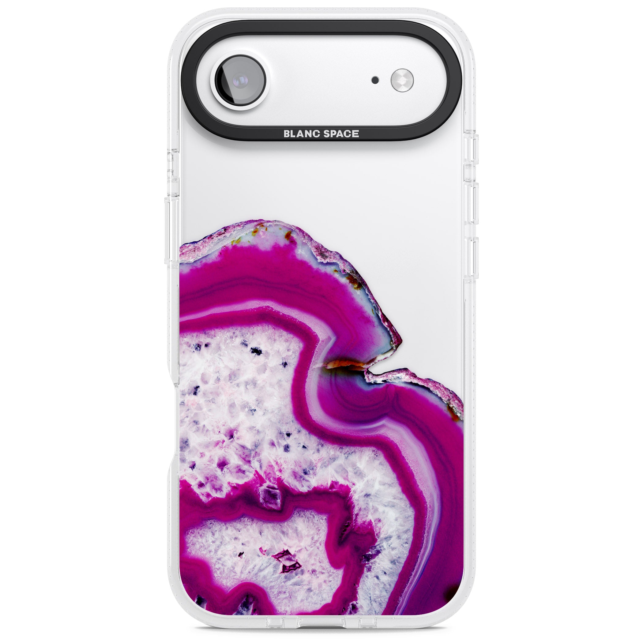 Violet Crystal Agate iPhone 17 Air Impact Air Clear Phone Case