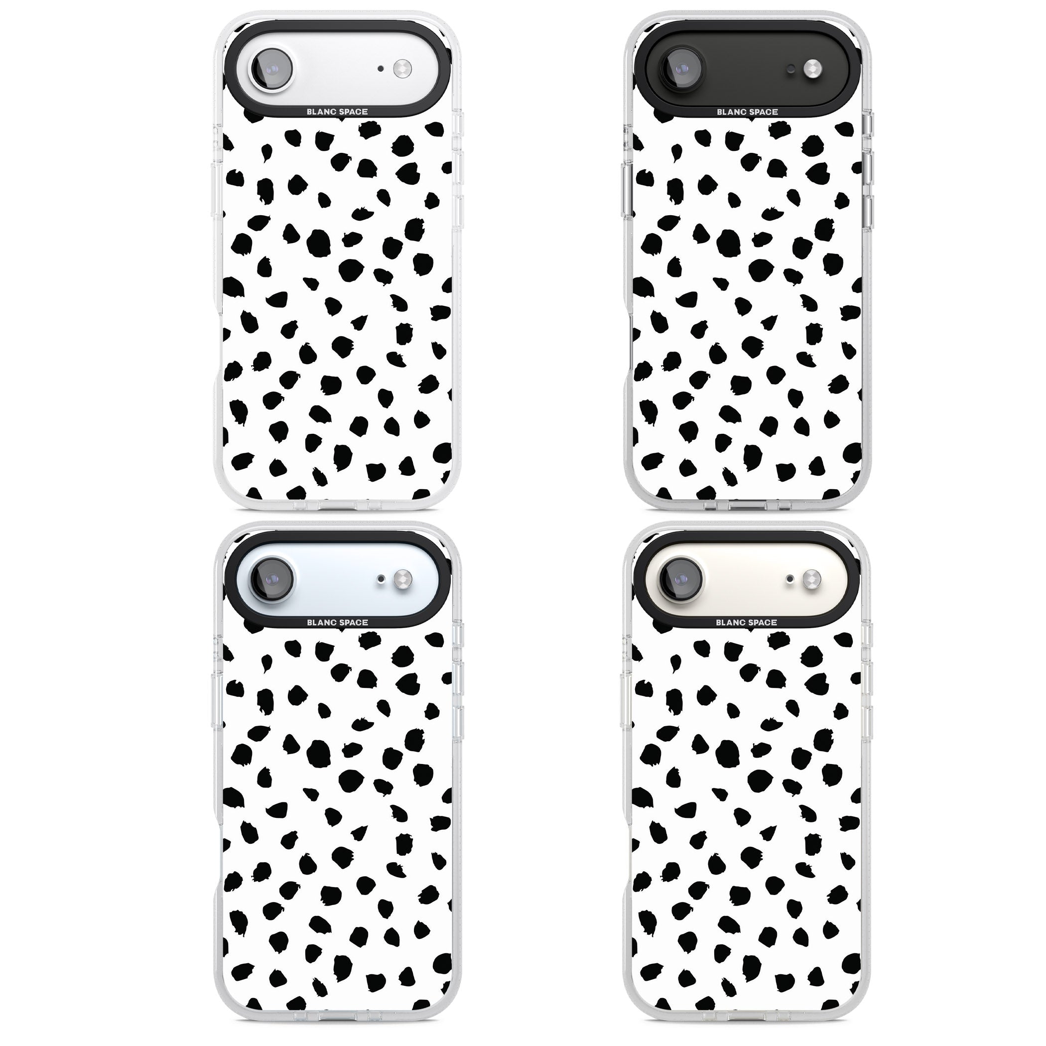 Dalmatian Print iPhone 17 Air Impact Air Clear Phone Case APT Impact Protection